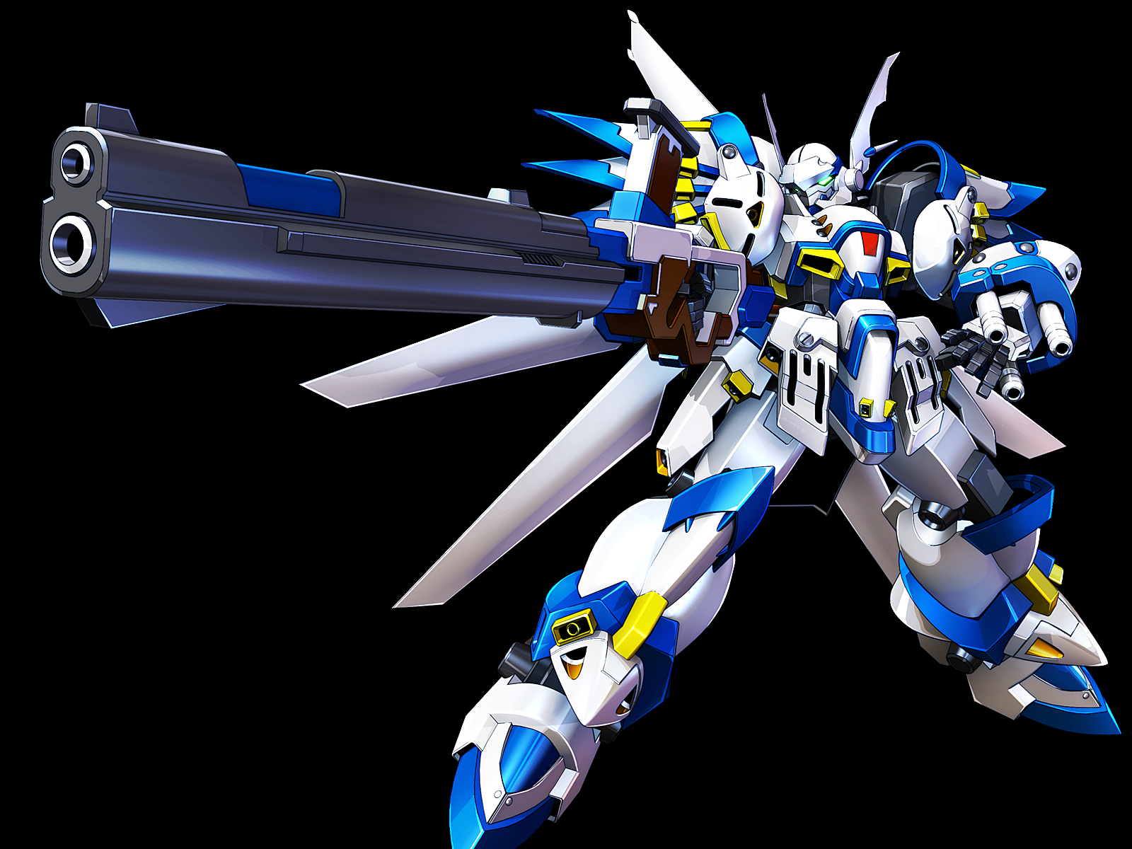 Anime Mech Weissritter Super Robot Wars Artwork Digital Art Fan Art 1600x1200