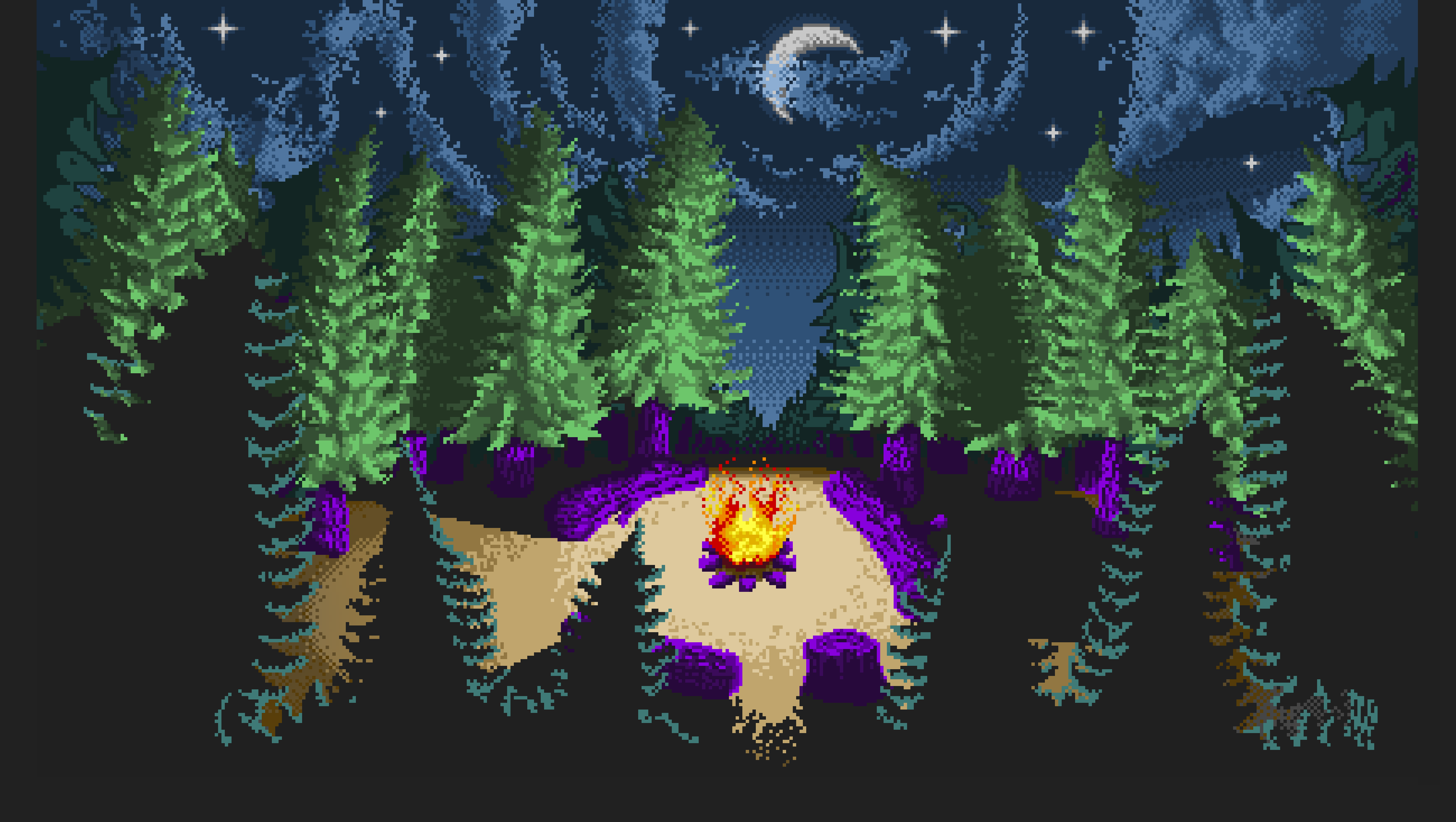 Artistic Pixel Art 3899x2200