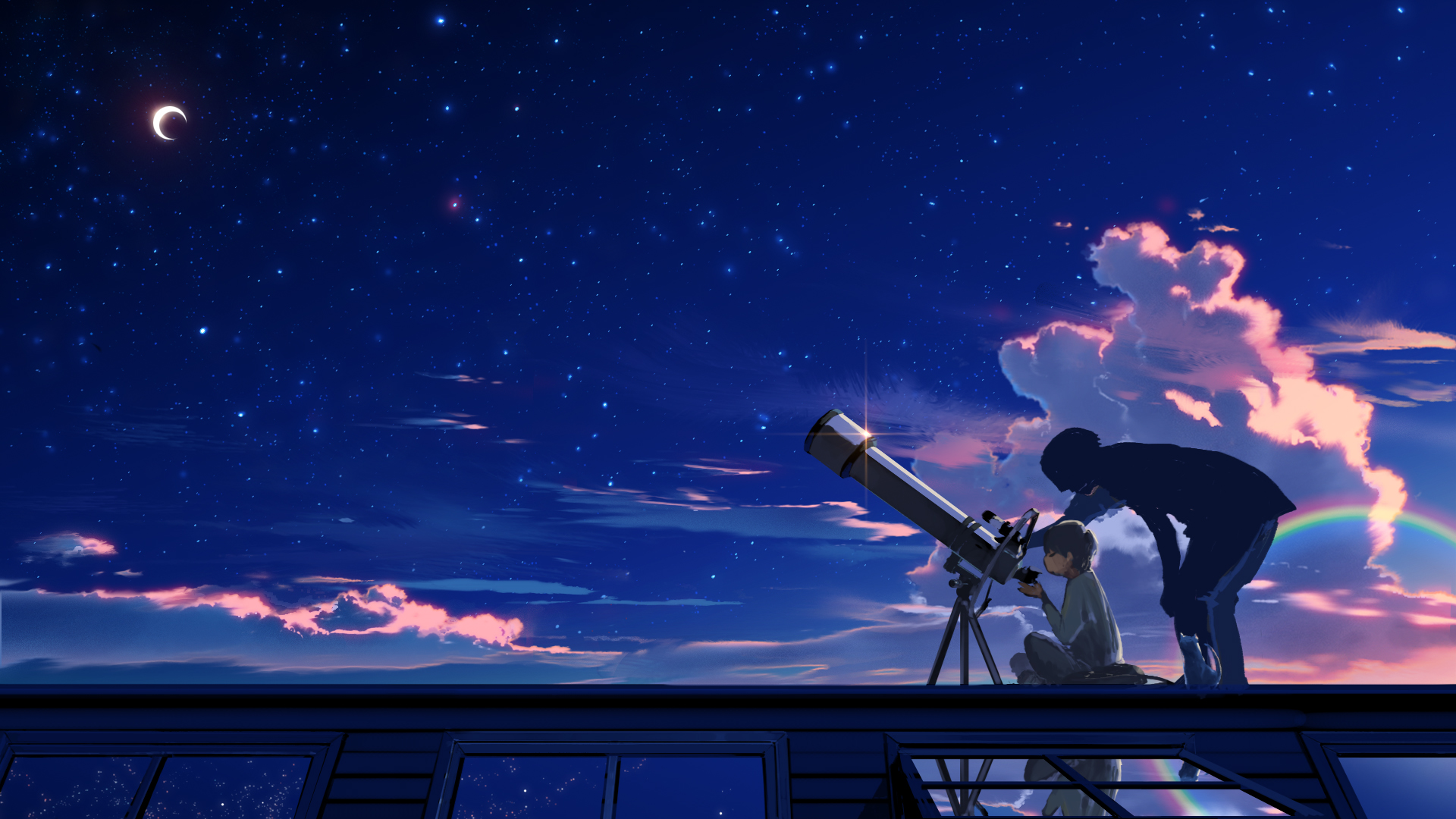 Night Telescope 1920x1080