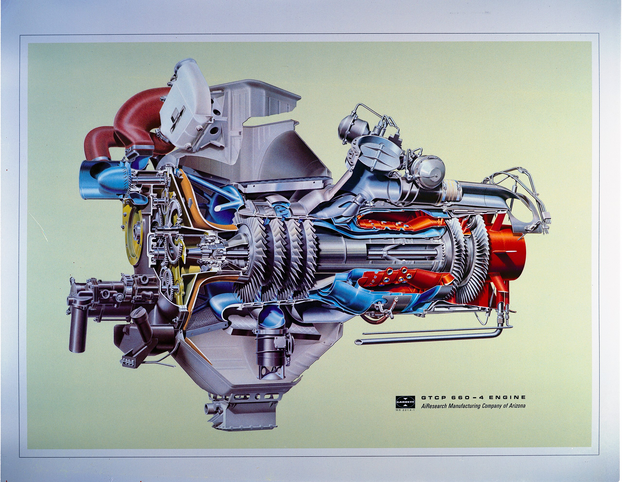 Jet Engine Cutaway Diagrams 2560x1985