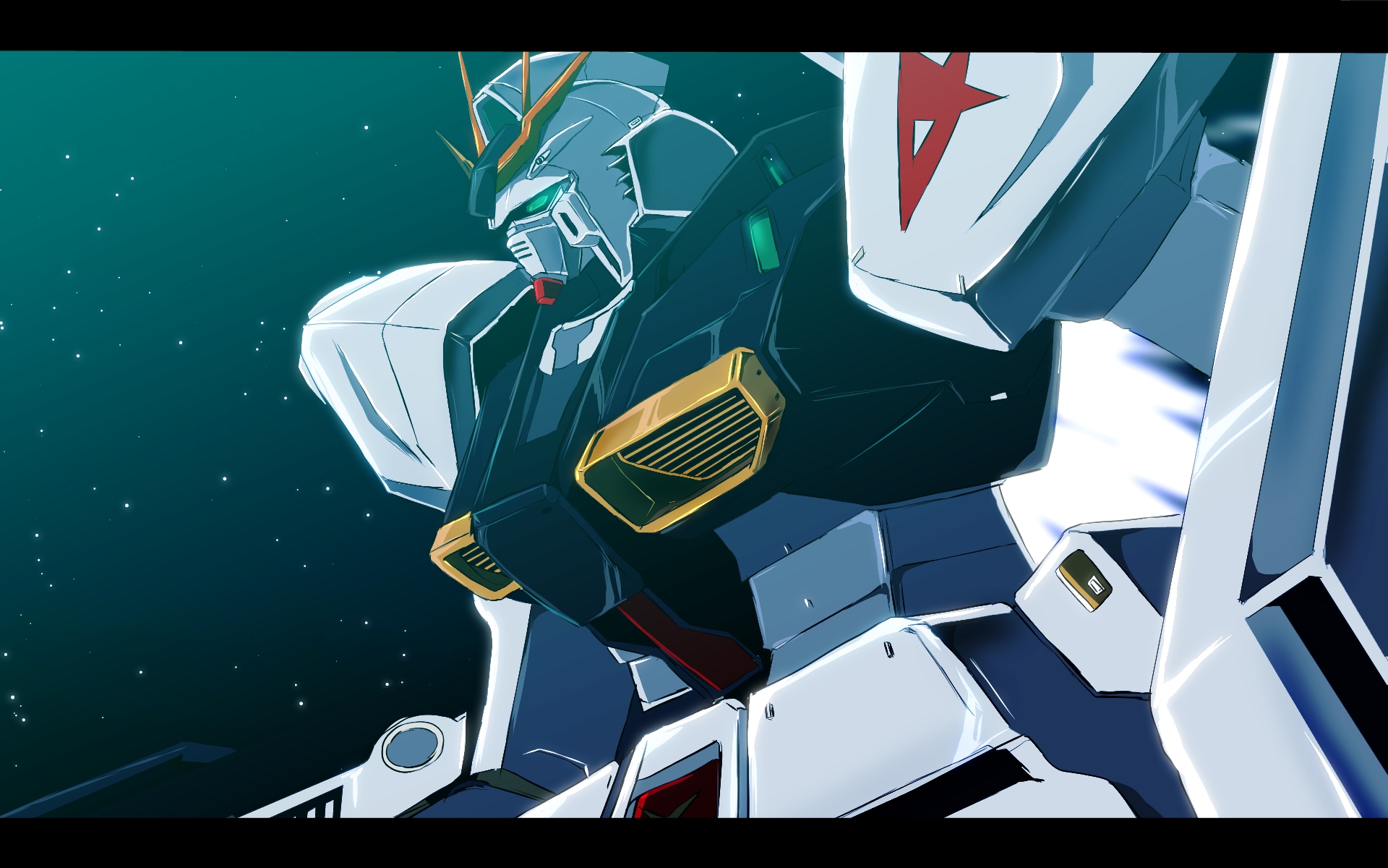 Anime Mechs Super Robot Wars Gundam Mobile Suit Gundam Chars Counterattack RX 93 V Gundam Artwork Di 1920x1200