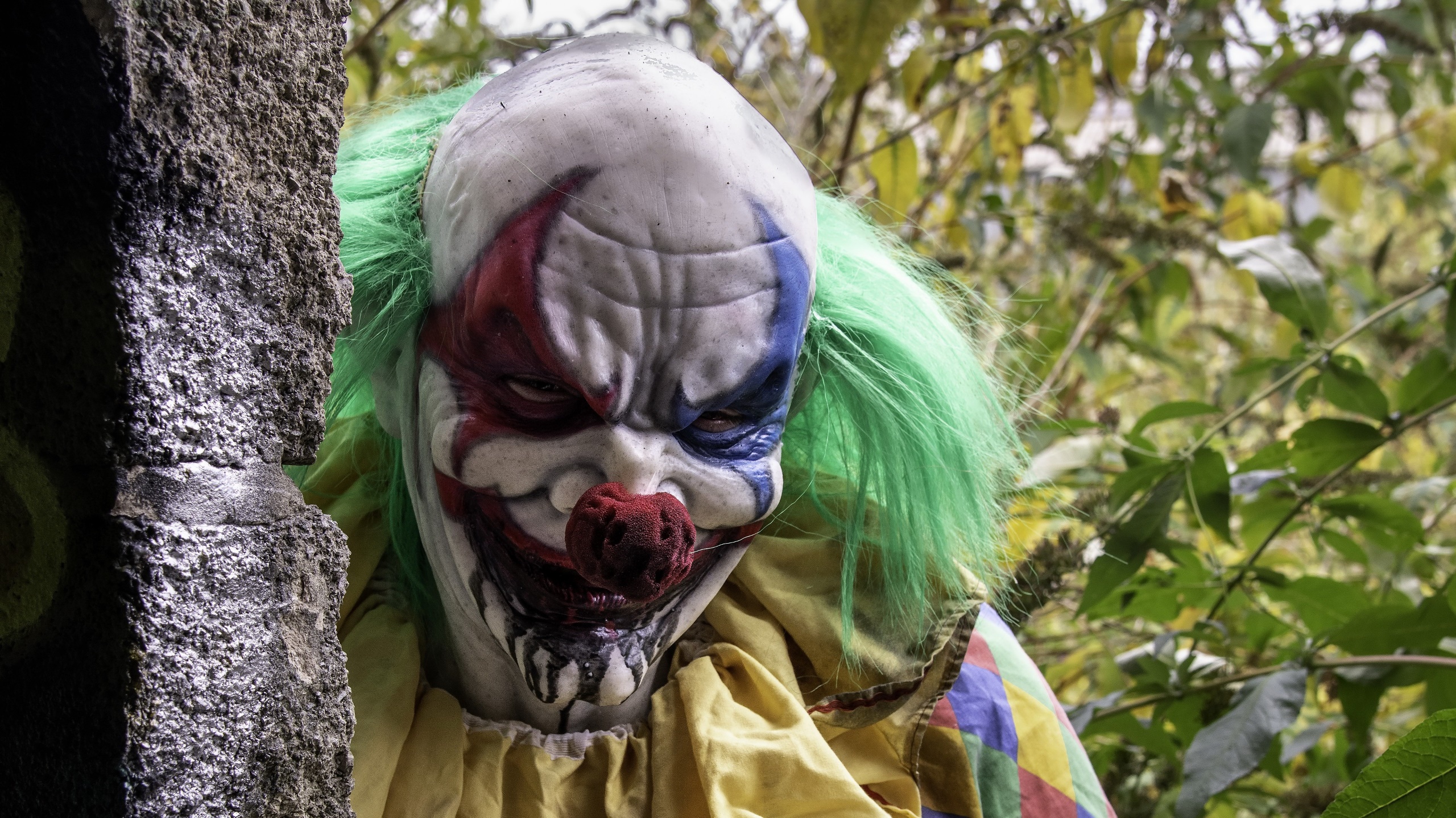 Horror Clown Outdoors 2560x1440