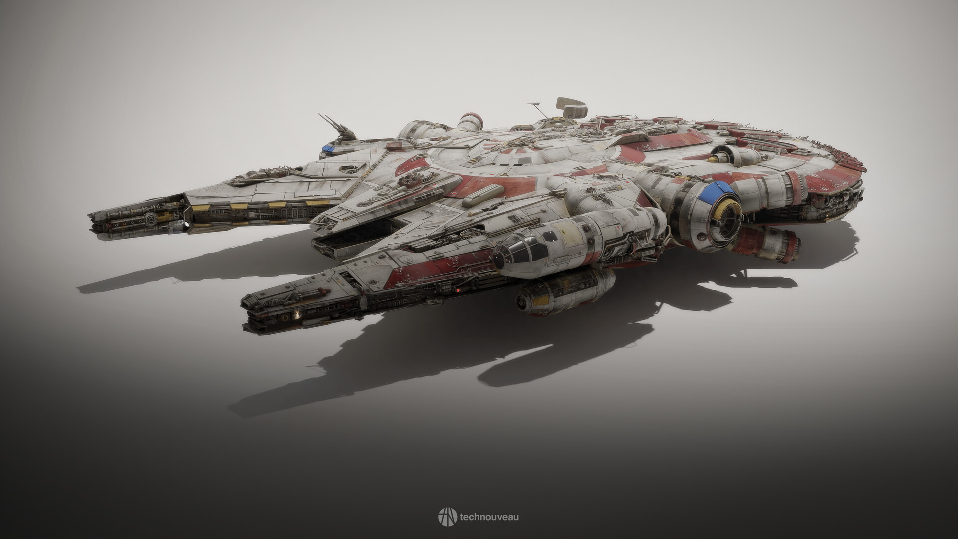 Rasmus Poulsen Science Fiction Spaceship Vehicle Star Wars Ships Star Wars 1920x1080
