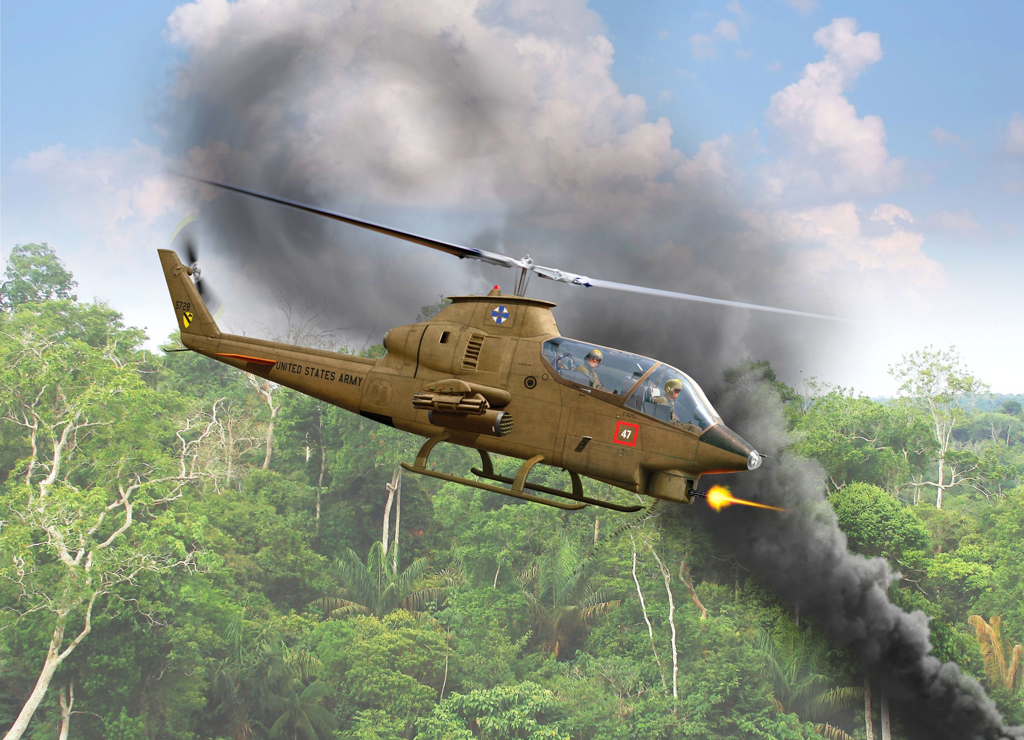 Attack Helicopter Aircraft Helicopter 2000x1444