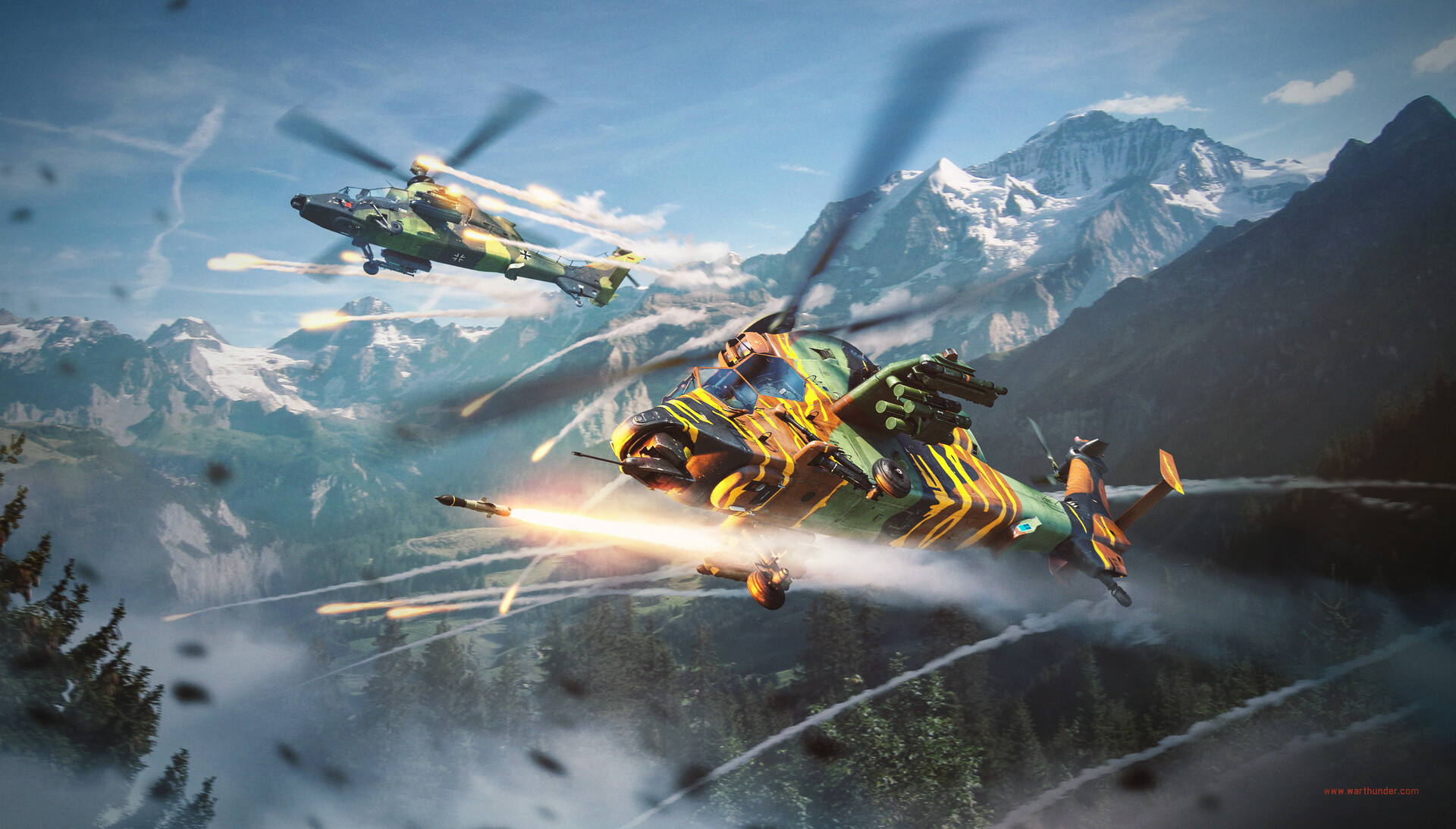 Helicopter Attack Helicopter 1920x1094