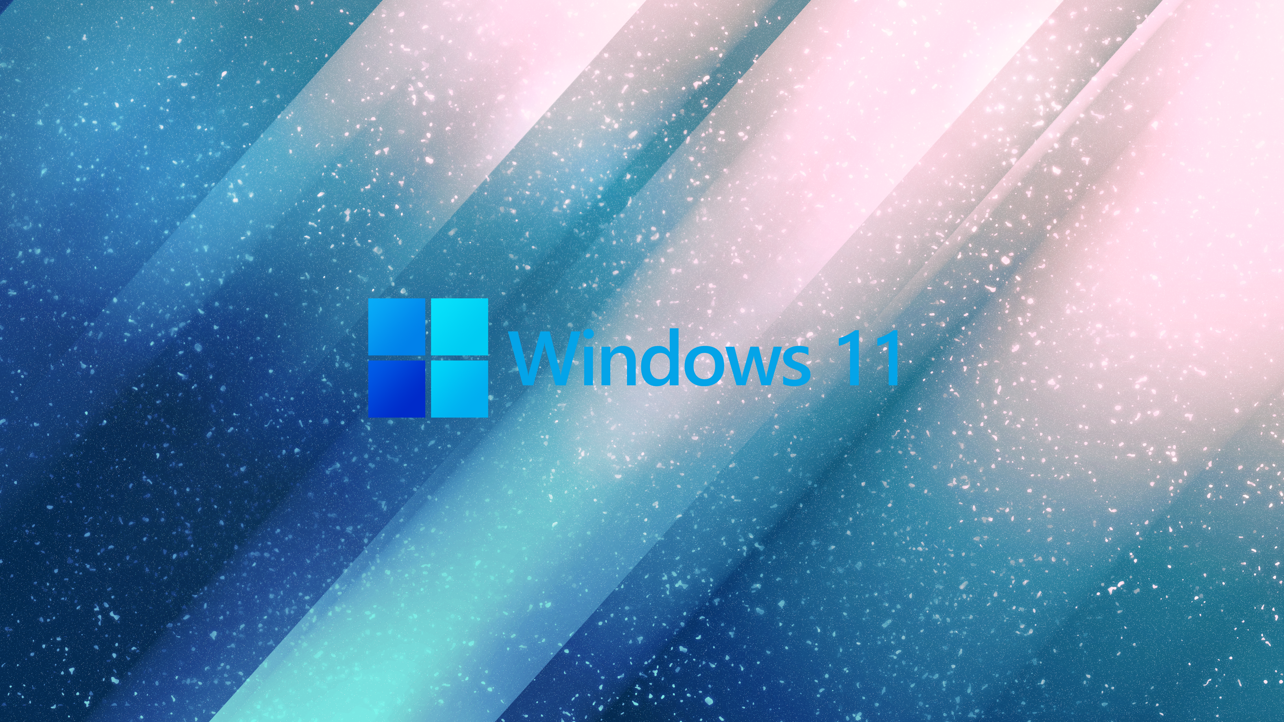Blue Digital Digital Art Diagonal Lines Abstract Windows 11 Windows Logo Operating System 4444x2500