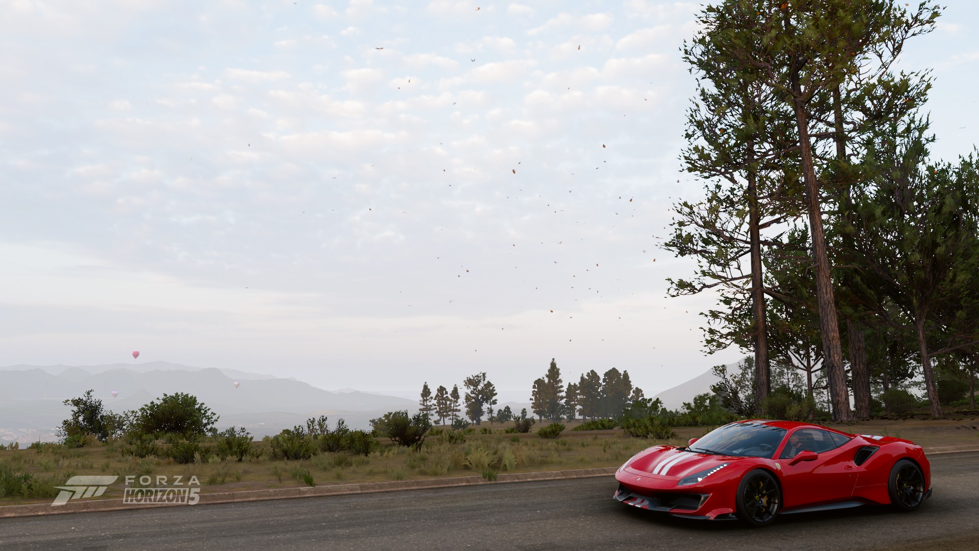 Forza Horizon 5 Car Ferrari Screen Shot Video Games 1920x1080