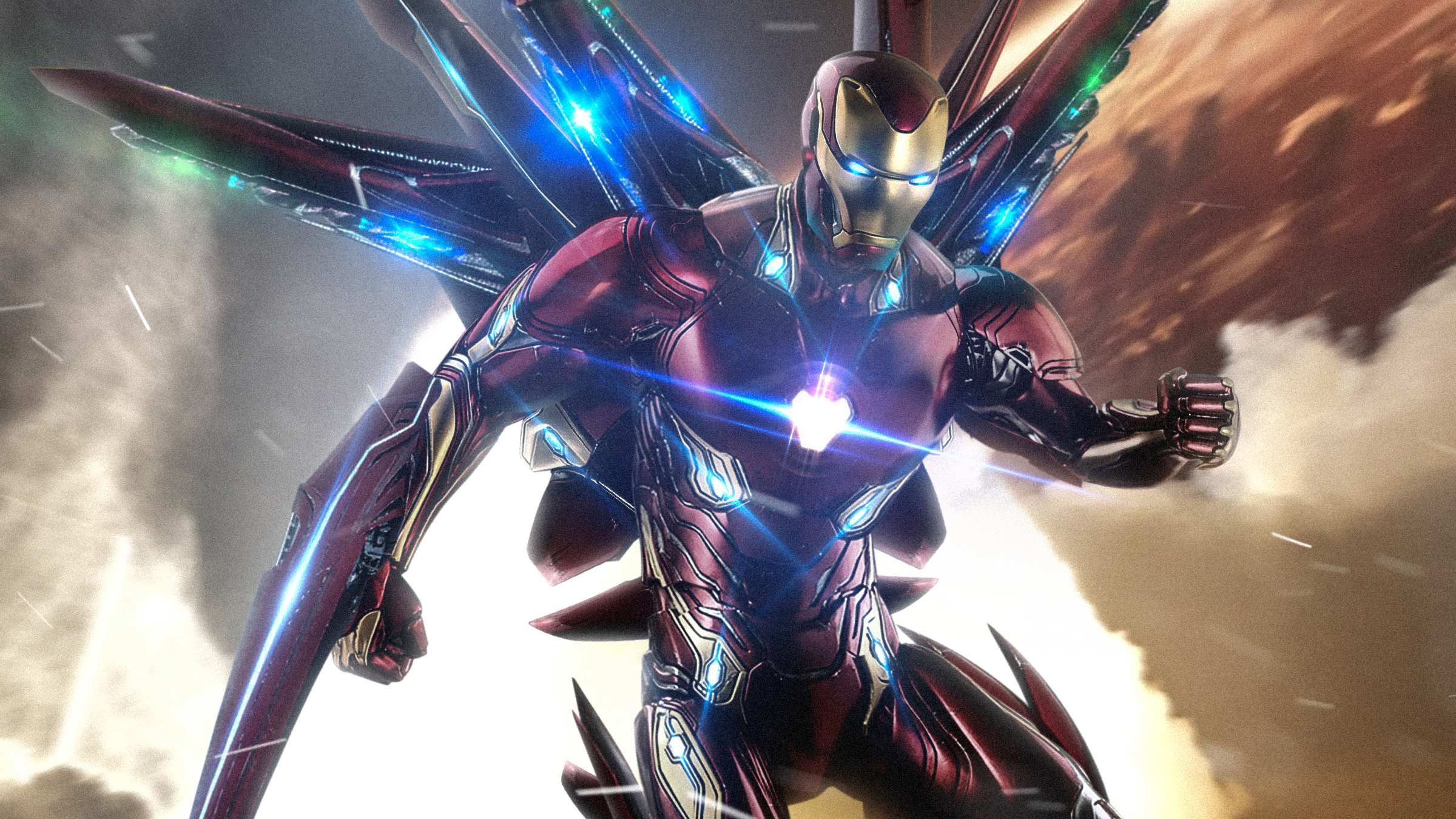 Iron Man Marvel Comics Armor Tony Stark Avengers 2400x1350