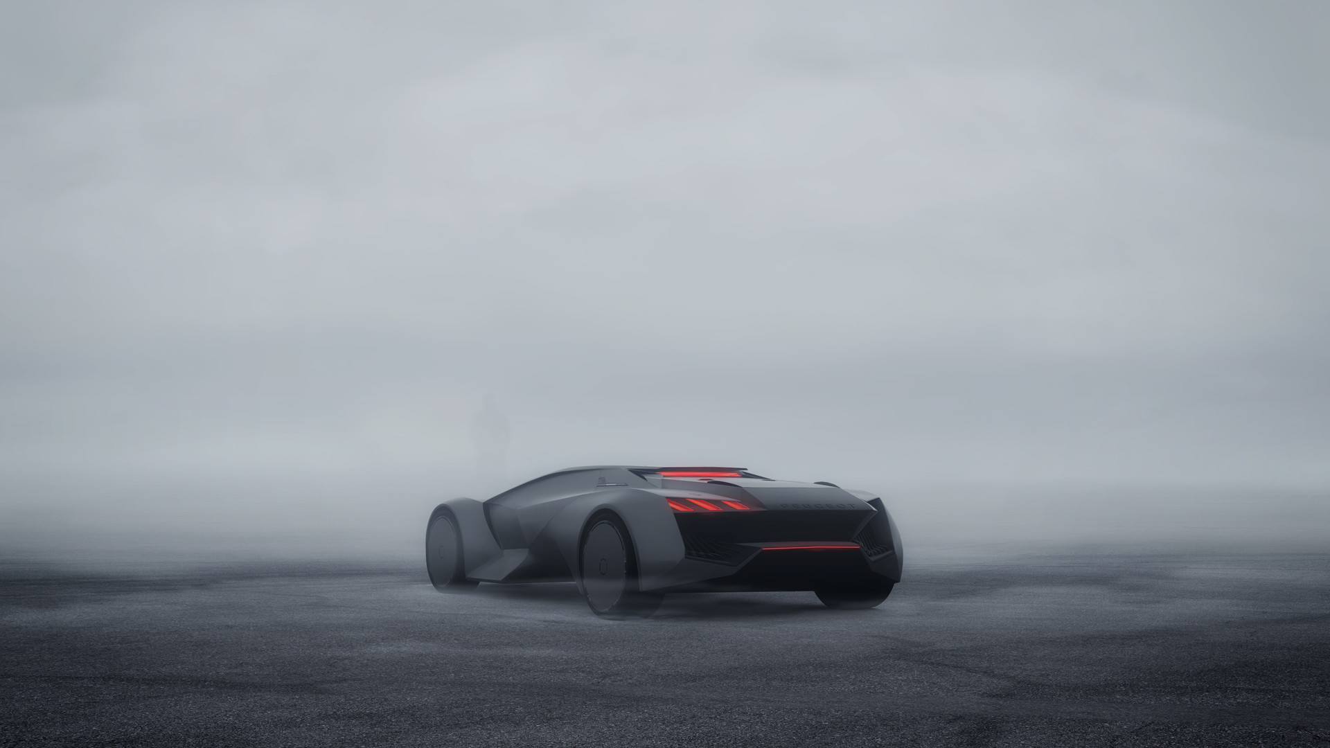 Car Racing Smoke Smoke Background Blade Runner 1920x1080