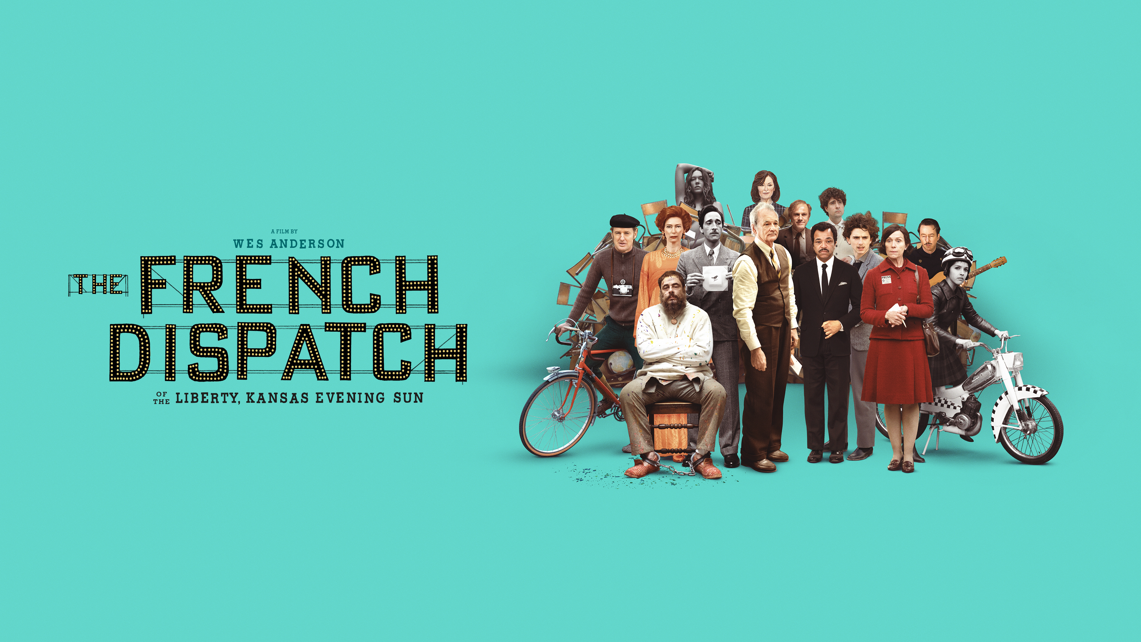 Movie The French Dispatch 3840x2160