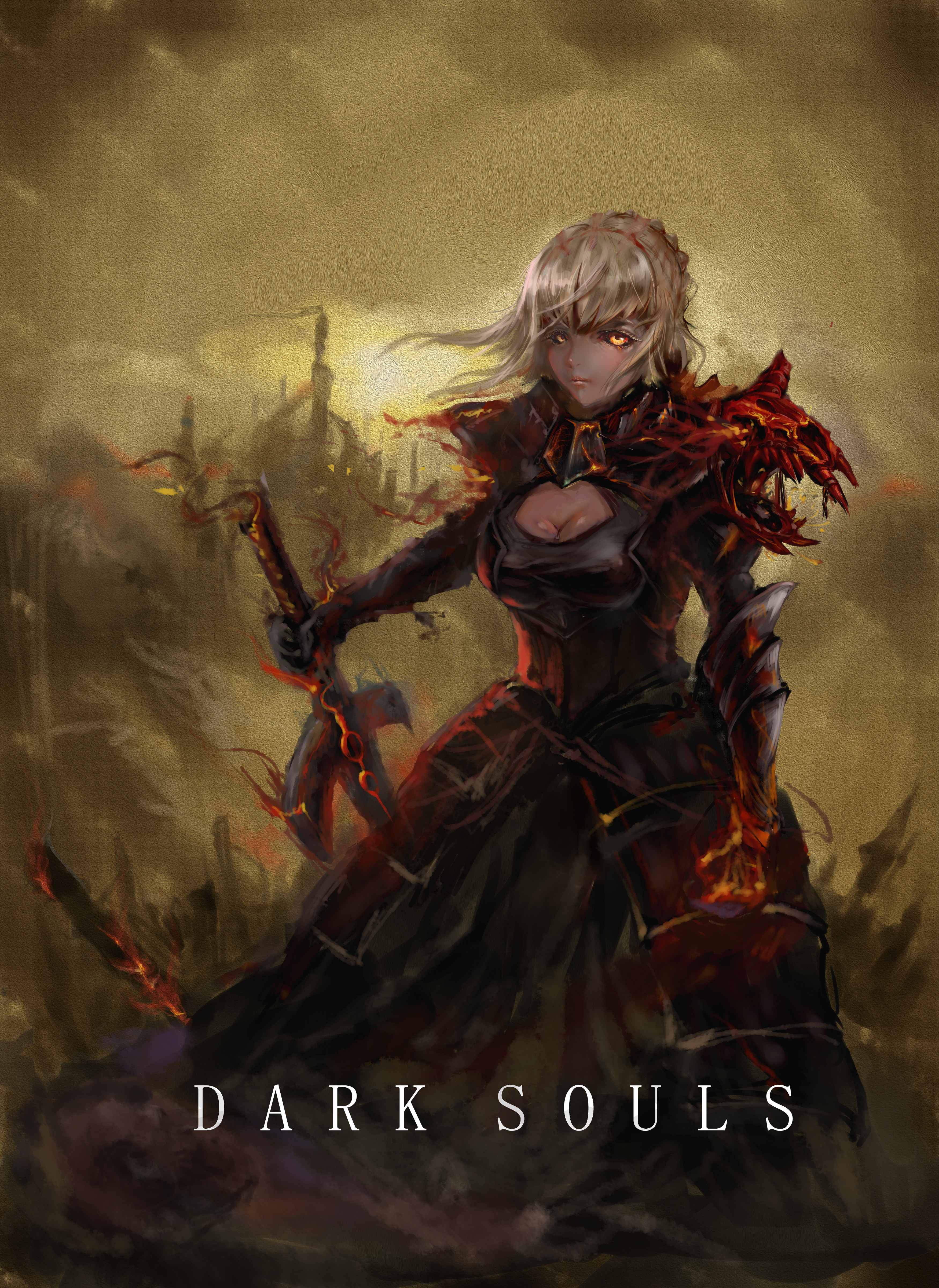 ArtStation - Dark Souls III Firekeeper