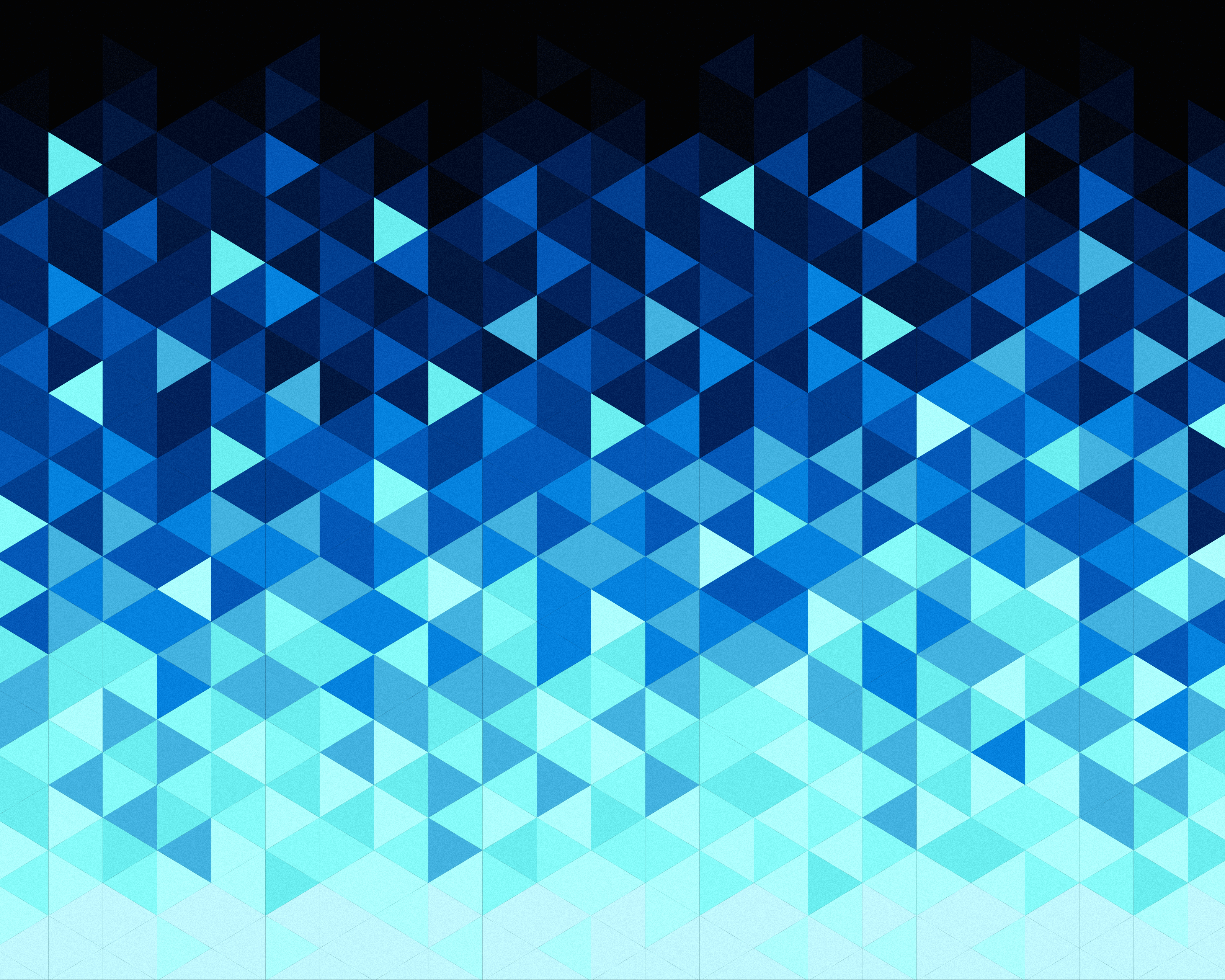 Blue Geometry Pattern 3200x2560