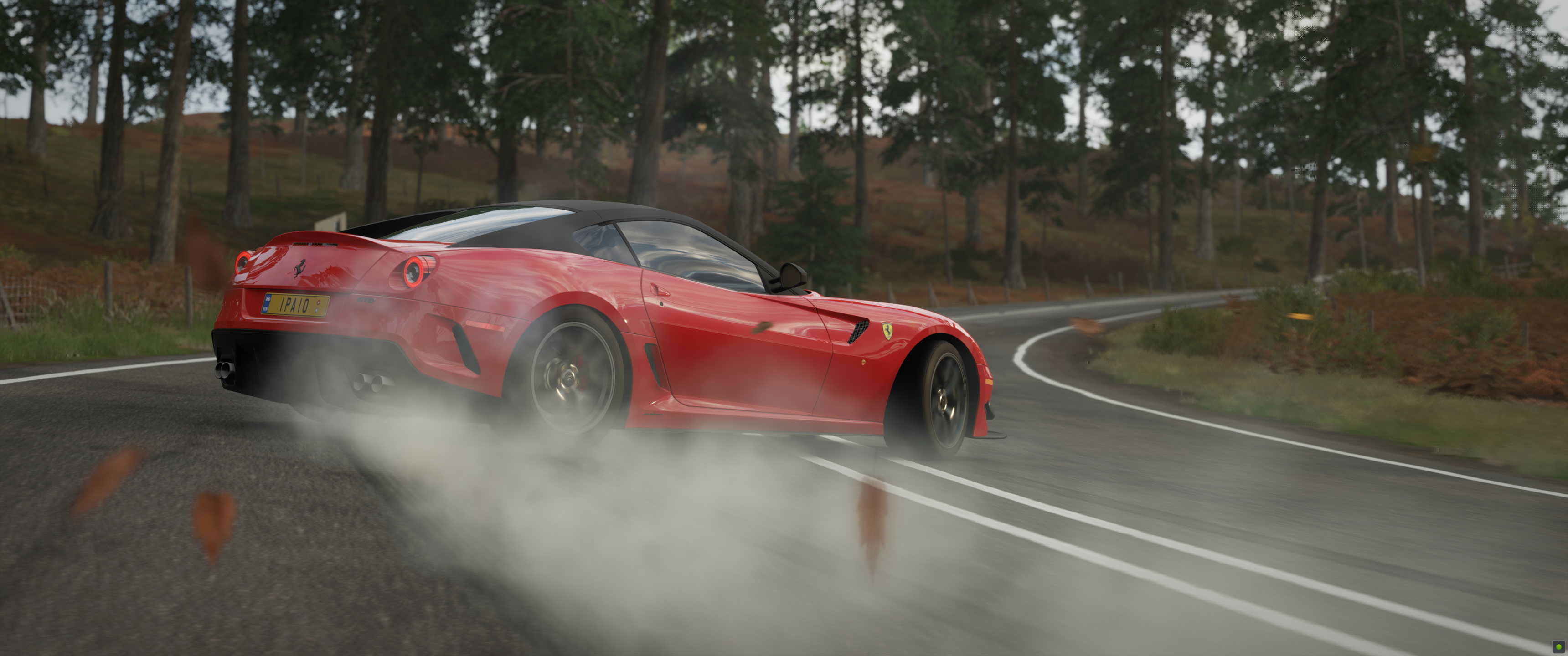Forza Forza Horizon 4 Racing Car Ultrawide Video Games Ferrari GTO Drift 3440x1440