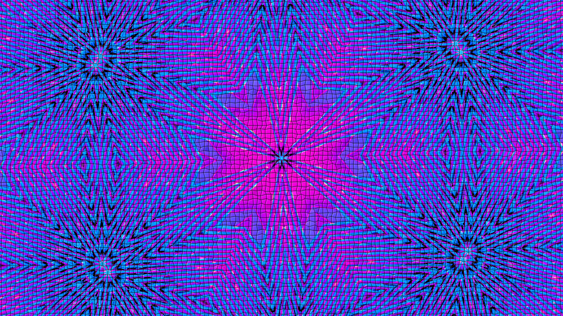 Pattern Colors Blue Pink Digital Art Artistic 1920x1080