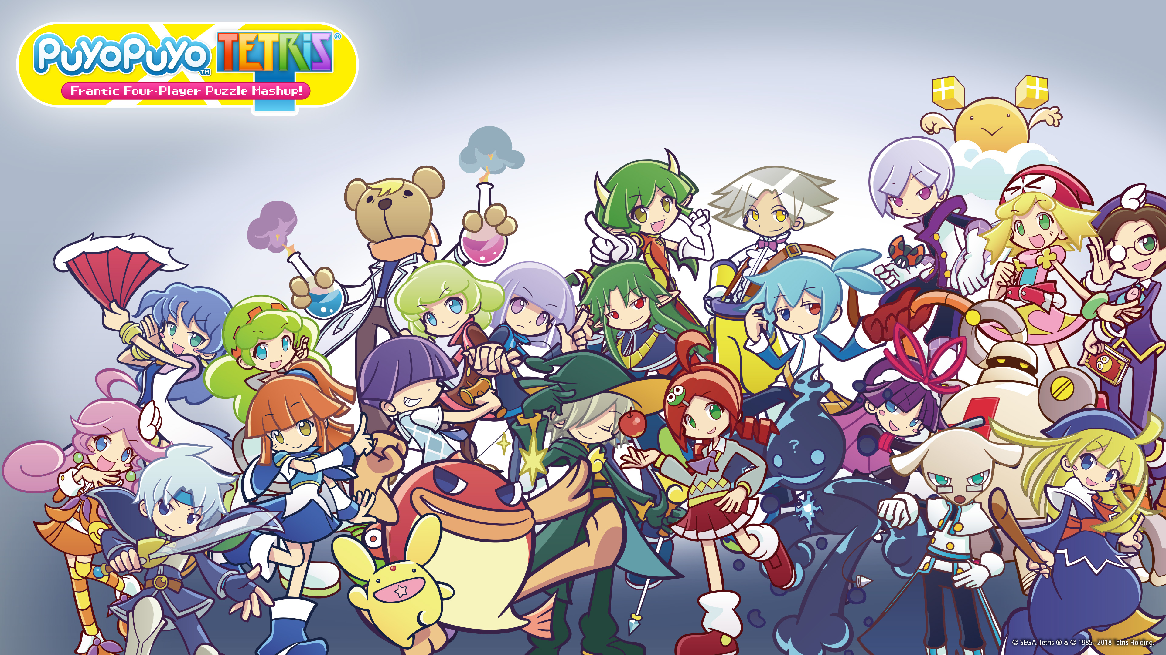 Ringo Puyo Puyo Arle Puyo Puyo Elle Puyo Puyo Jay Puyo Puyo Zed Puyo Puyo Carbuncle Puyo Puyo Ecolo  3840x2160