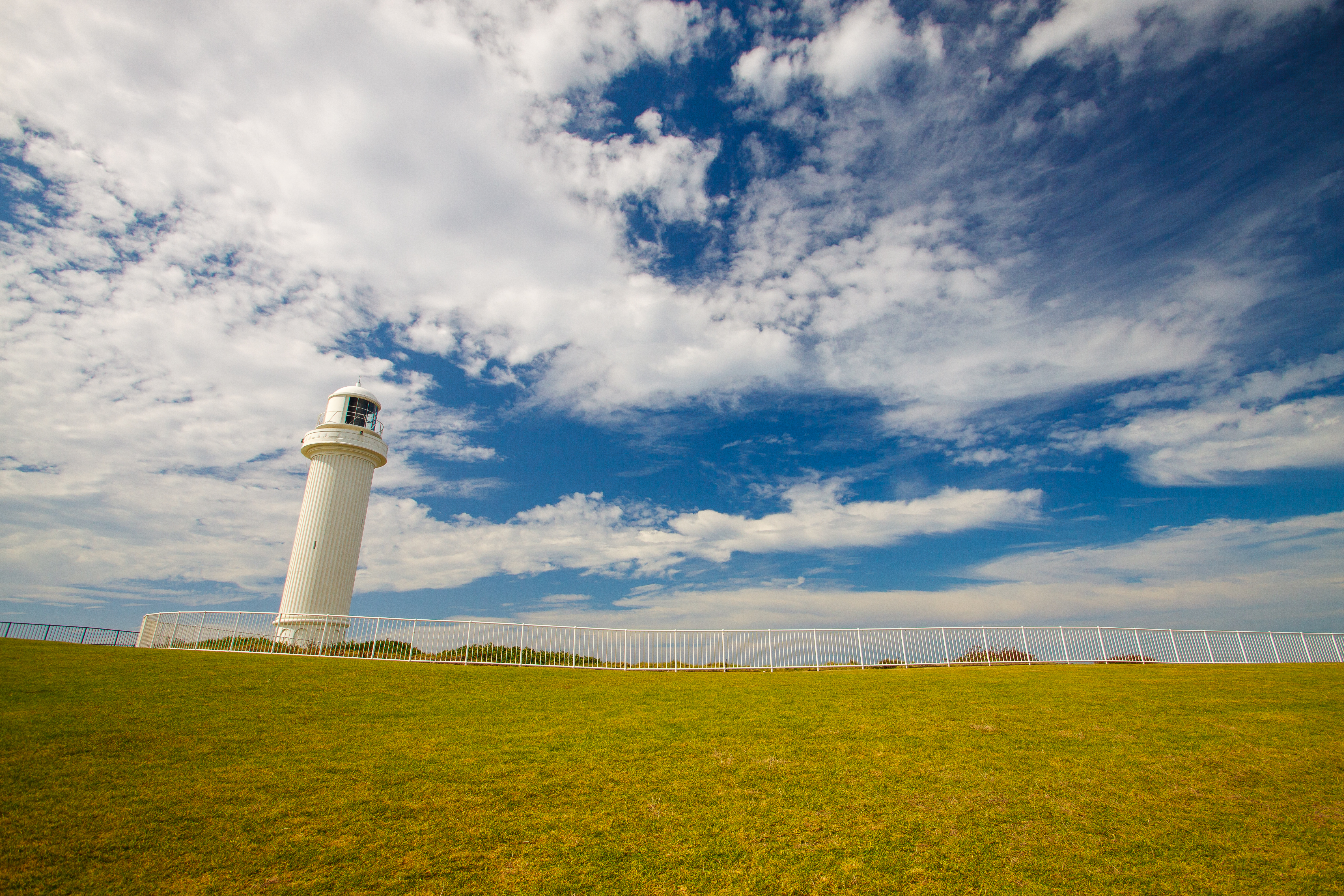 Landscape Australia Lighthouse Sky Fence Outdoors Clouds 4752x3168