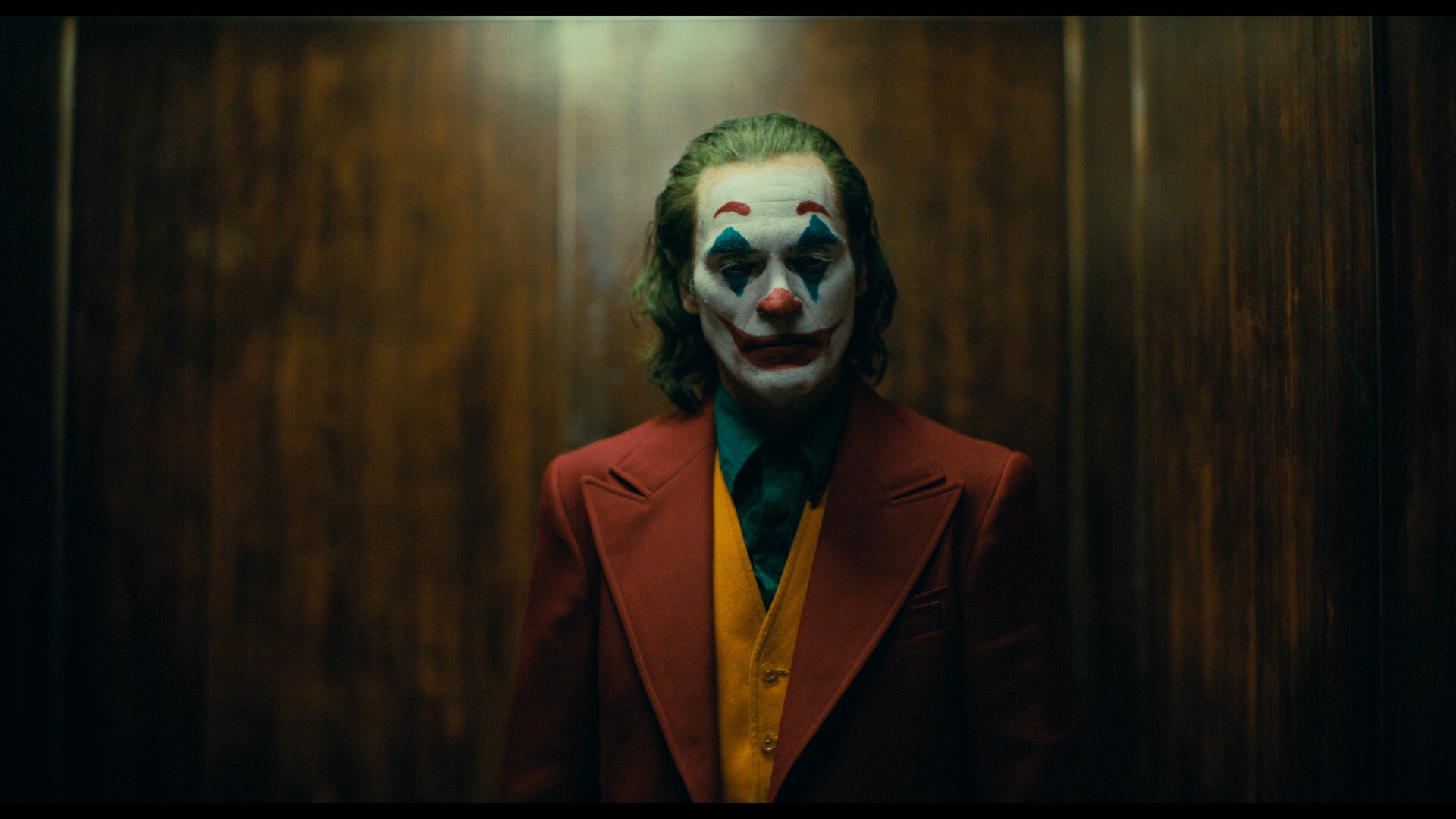 Joker 2019 Movie Joker Joaquin Phoenix Men Film Stills Movies DC Comics Makeup 1920x1080