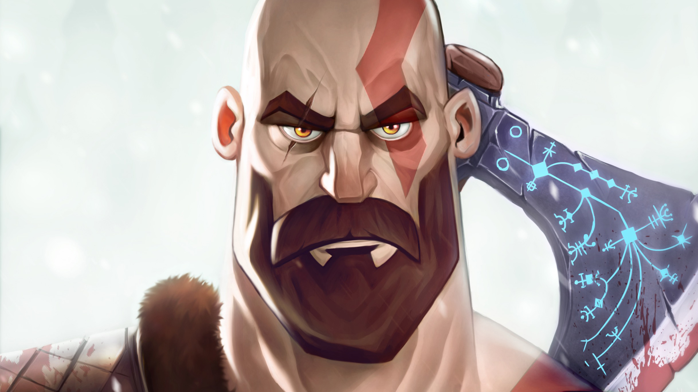 Kratos God Of War 2436x1370