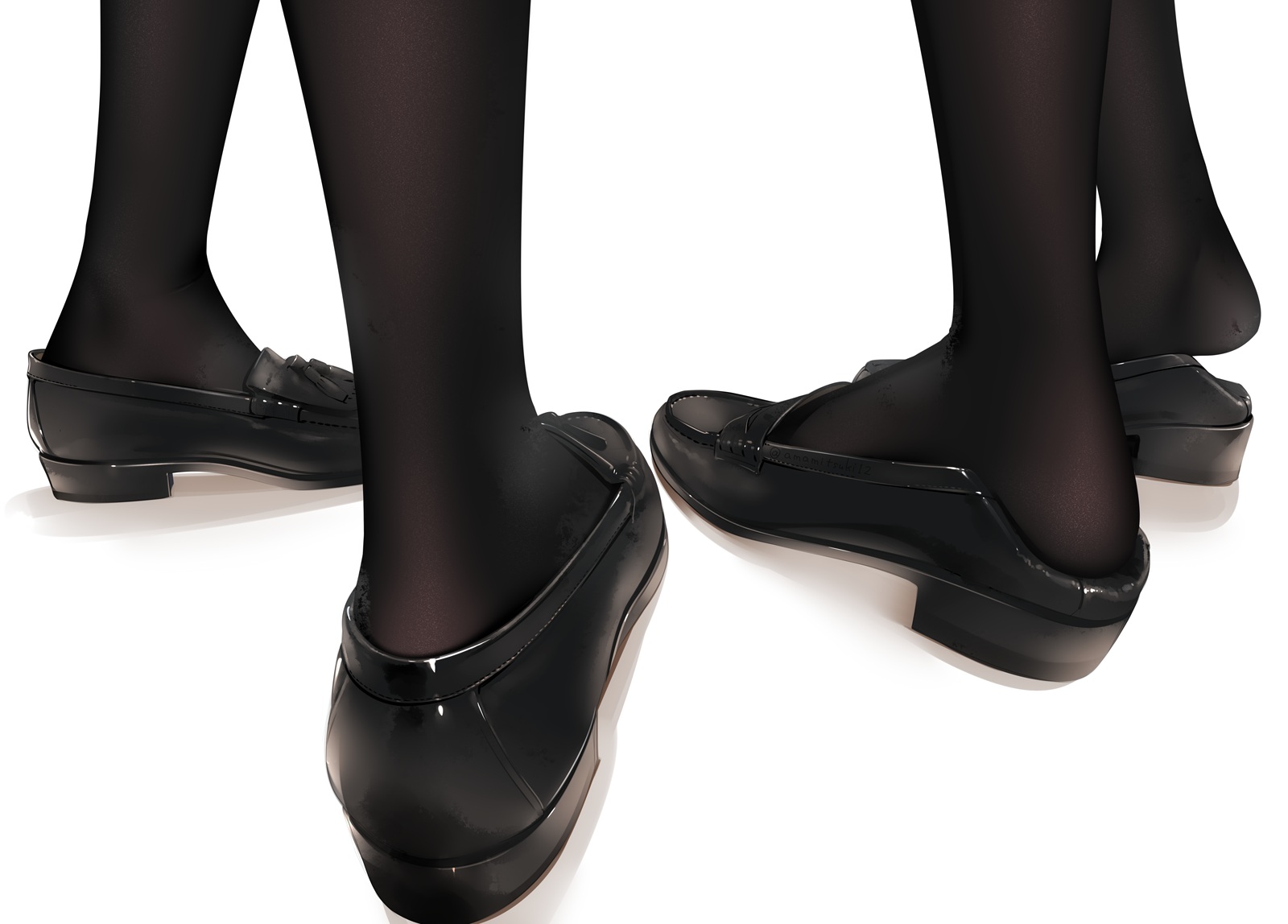 Anime Anime Girls Ama Mitsuki Shoes 1600x1148