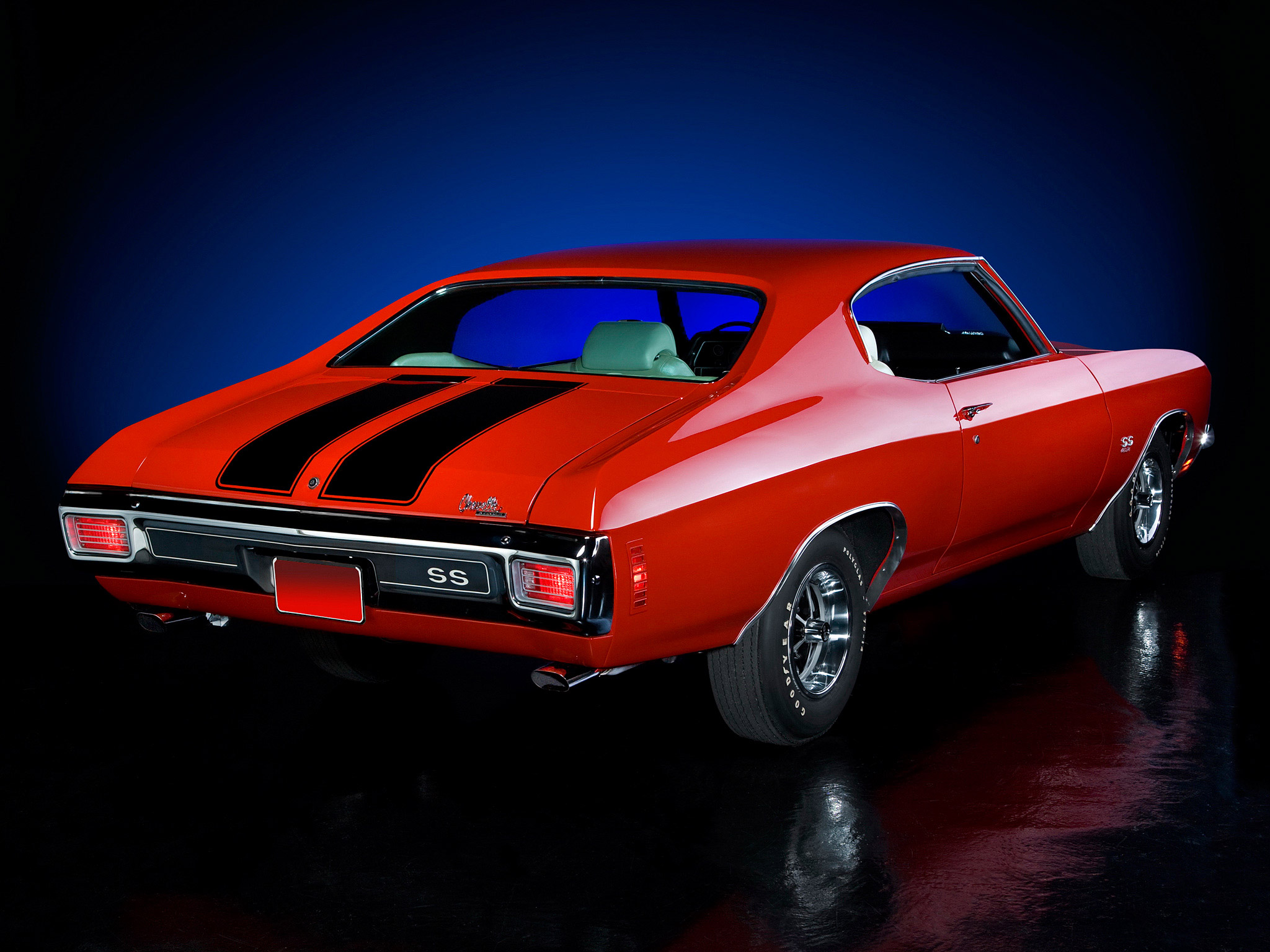 Coupe Muscle Car Red Car Fastback Car 2048x1536