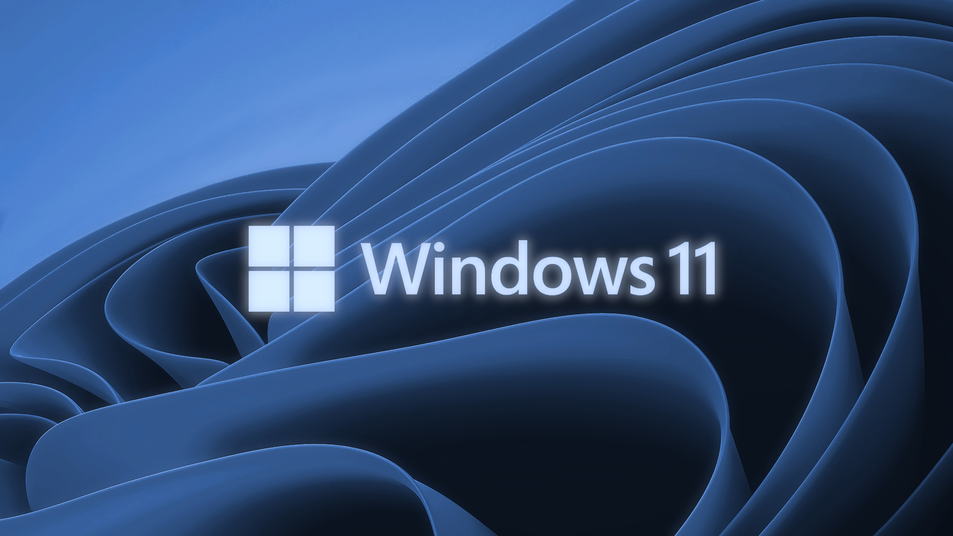 Windows 11 Simple Microsoft Operating System Windows Logo Minimalism 1920x1080