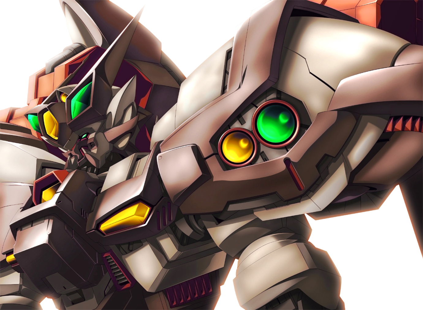 Anime Mech Super Robot Wars Rapiecage Artwork Digital Art Fan Art 1381x1012