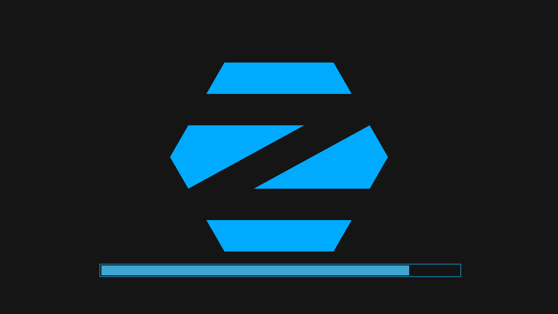 Zorin OS Minimalism Logo Loading Humor 1920x1080
