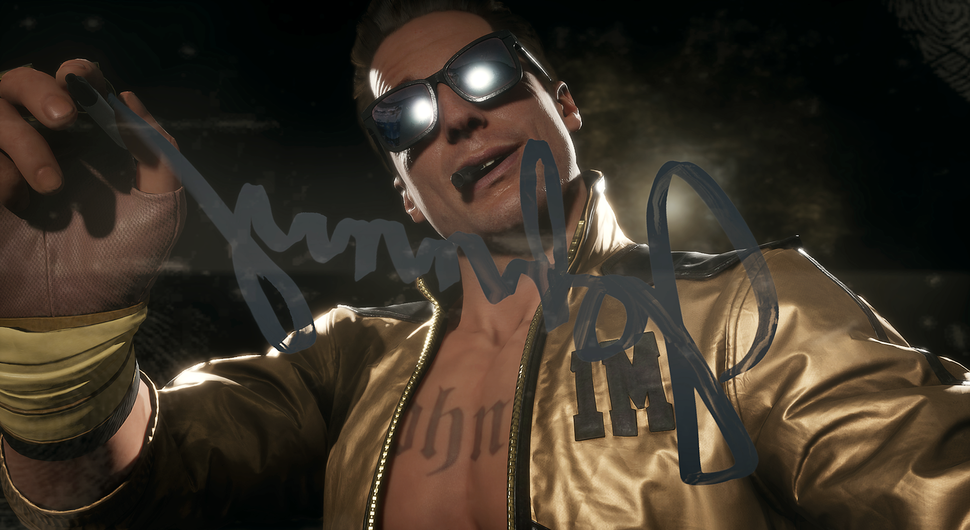 Mortal Kombat 11 Video Games Video Game Characters Video Game Man Screen Shot Johnny Cage 1975x1080