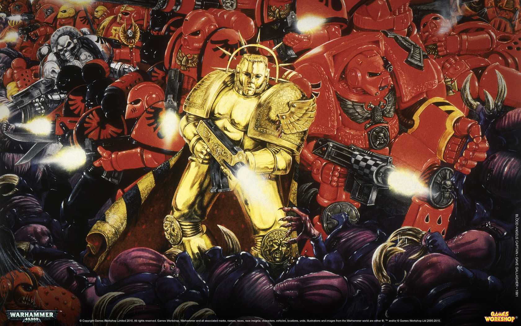 Warhammer 40 000 Blood Angels 1680x1050