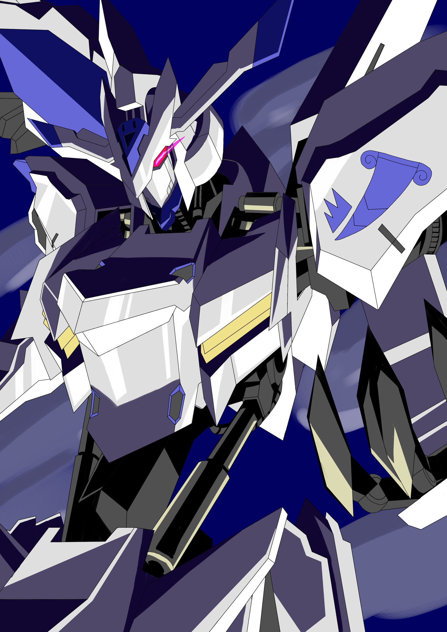 Anime Gundam Mechs Super Robot Wars Mobile Suit Gundam Iron Blooded Orphans Gundam Bael Artwork Digi 1536x2172