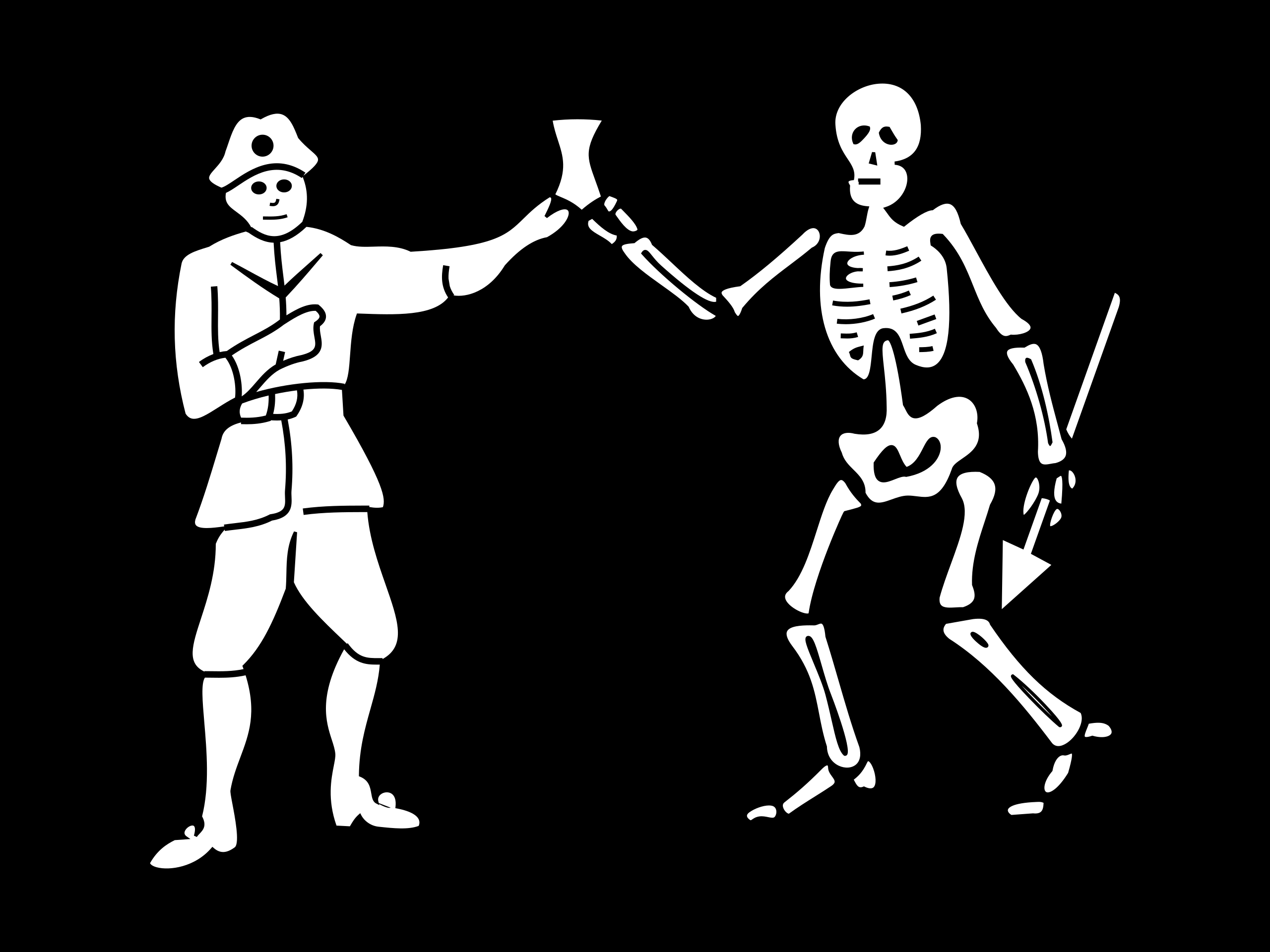 Pirates Flag Skull And Bones 2560x1920
