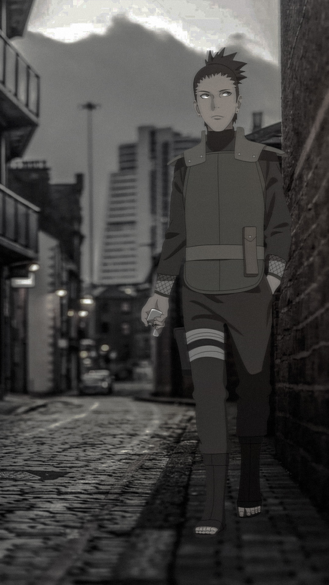 Nara Shikamaru Naruto Anime Naruto Shippuuden Street Art 1080x1920