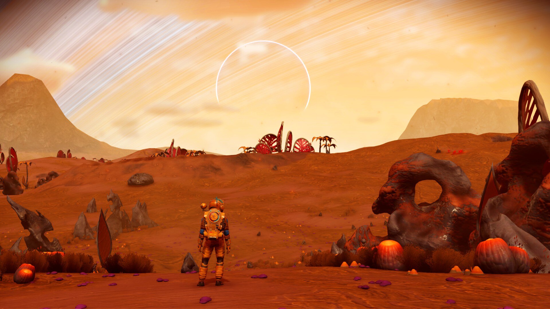 No Mans Sky Screen Shot Alien World Video Games Planet Landscape 1920x1080