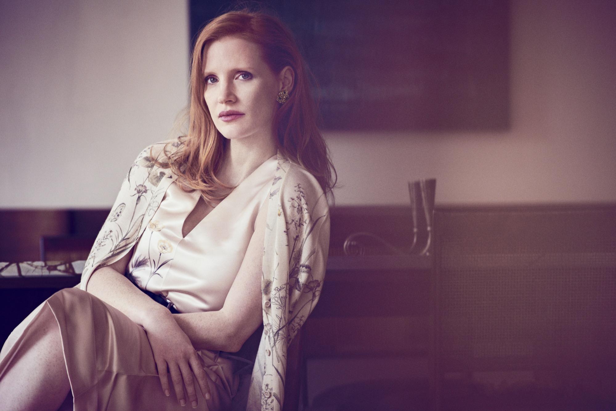 Actress Jessica Chastain Redhead 2000x1334
