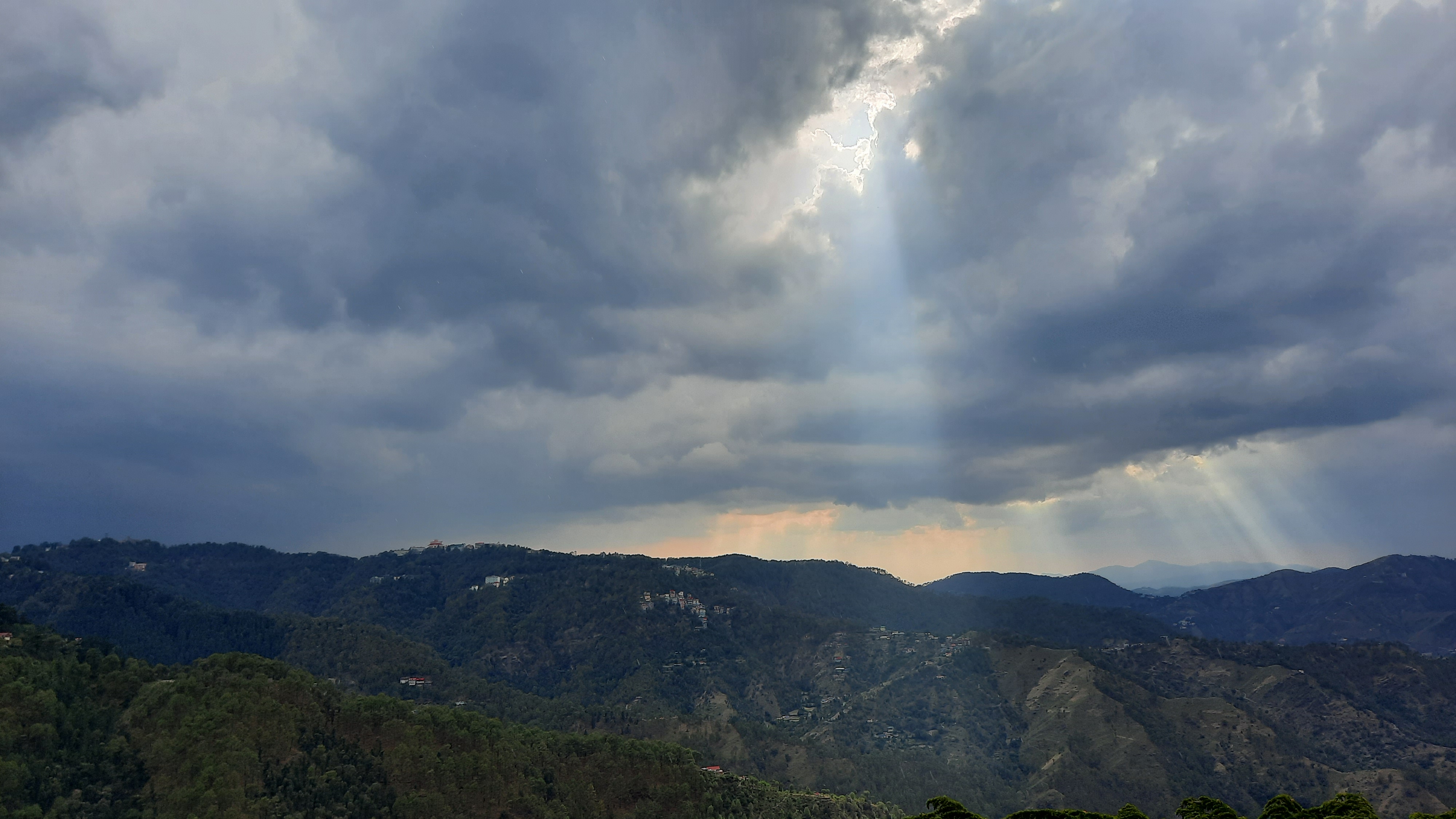 Nature Mountains India Clouds Sunrise 4000x2250