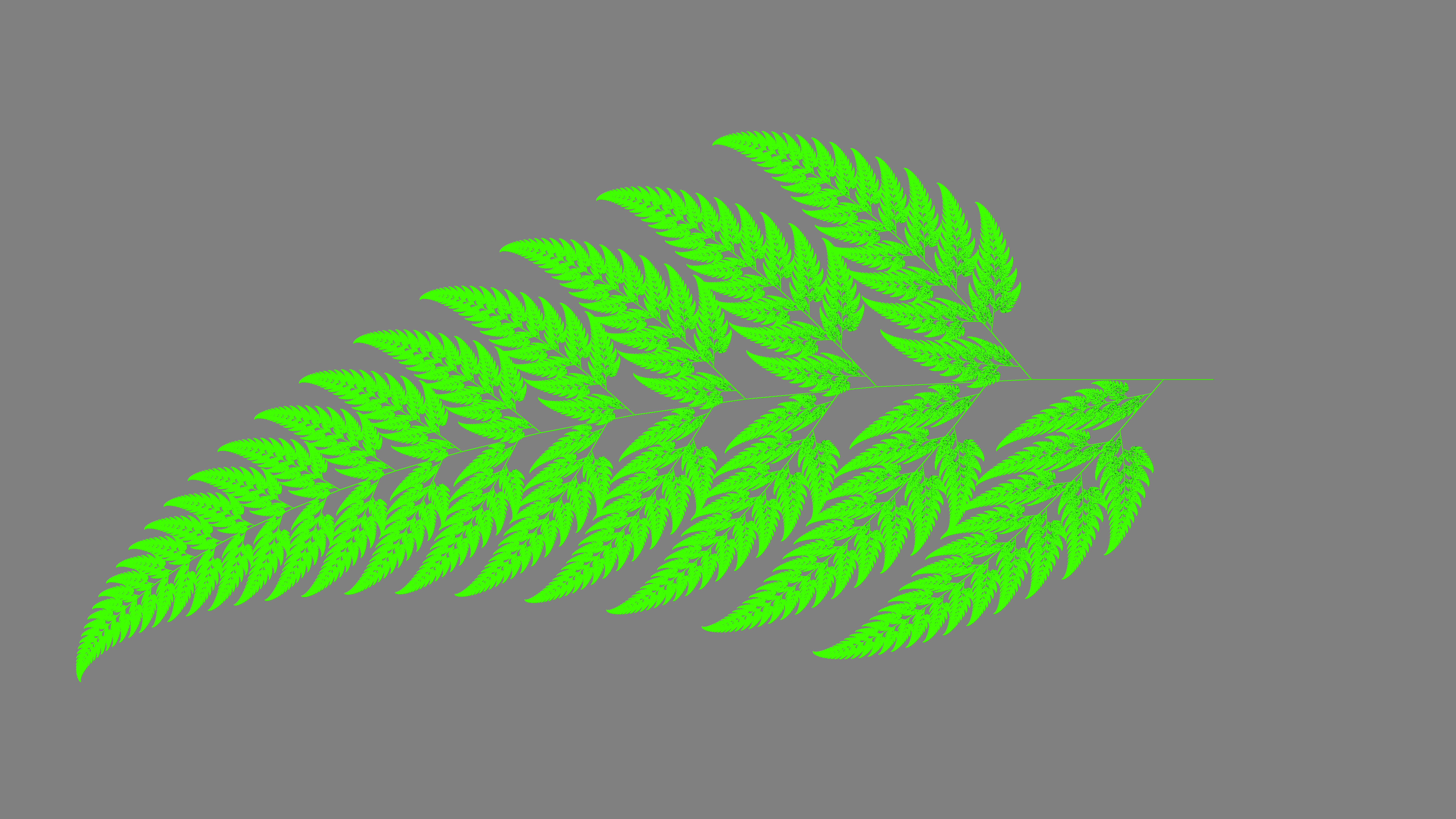 Ferns Simple Simple Background Leaves Abstract 7680x4320