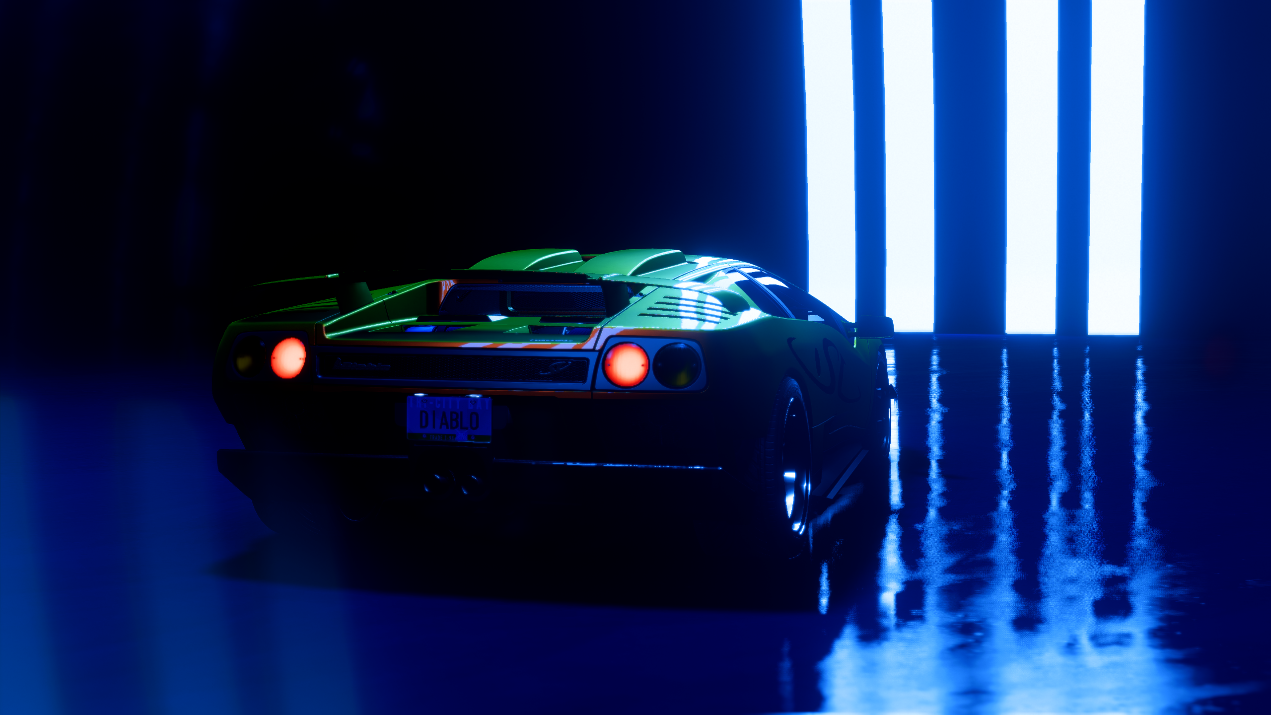 Lamborghini Lamborghini Huracan Lamborghini Diablo Sv Need For Speed 2560x1440