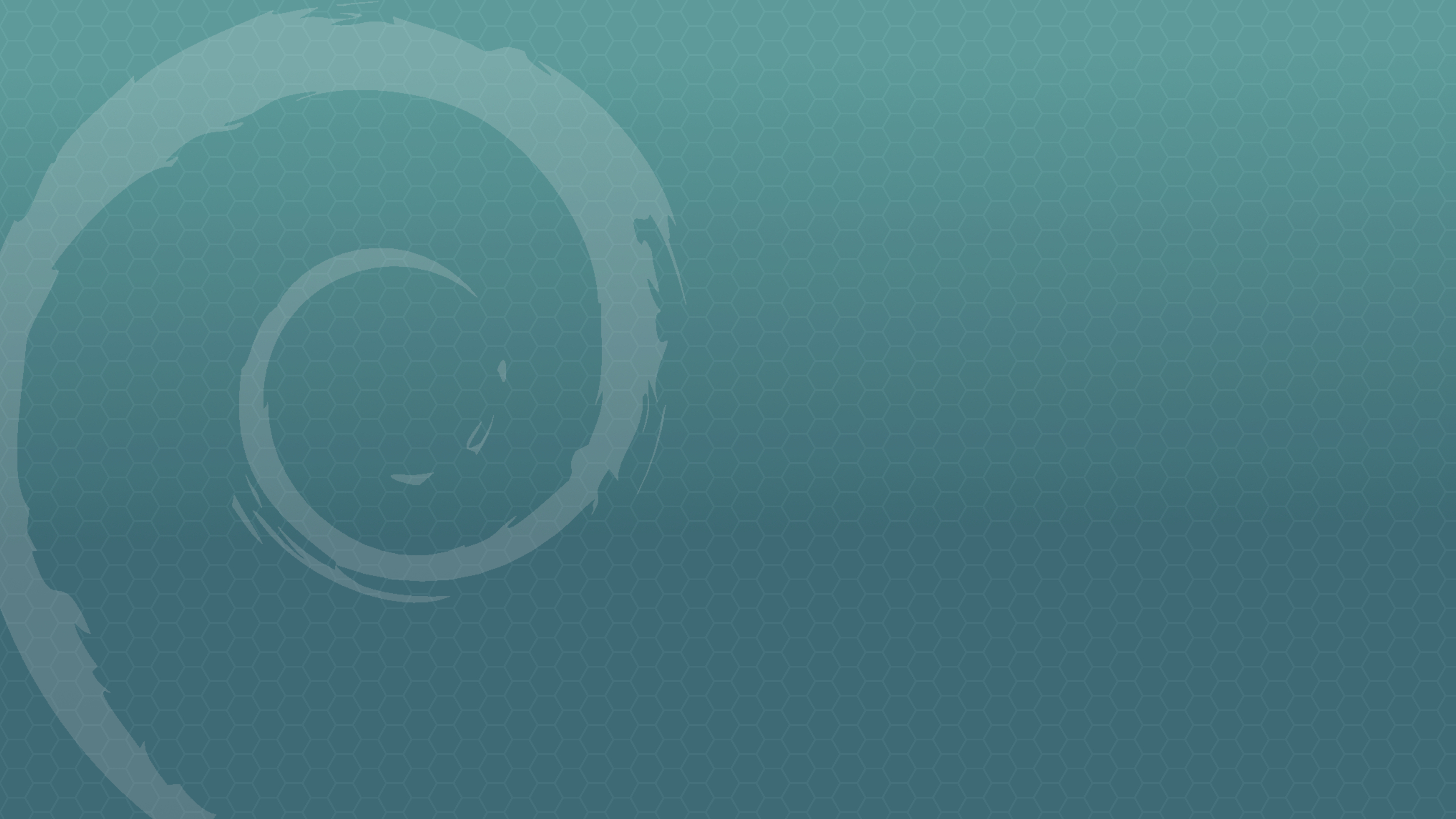 Linux Debian Fan Art Digital Logo Texture Pattern 3840x2160