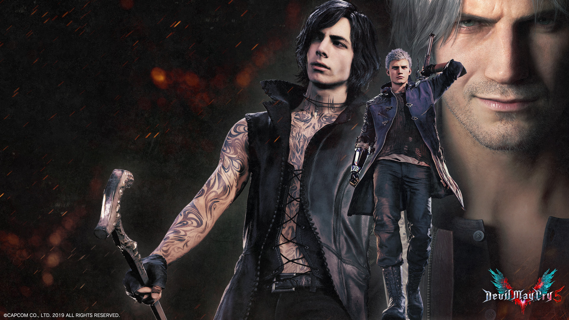 Dante Devil May Cry Devil May Cry 5 Nero Devil May Cry V Devil May Cry 1920x1080