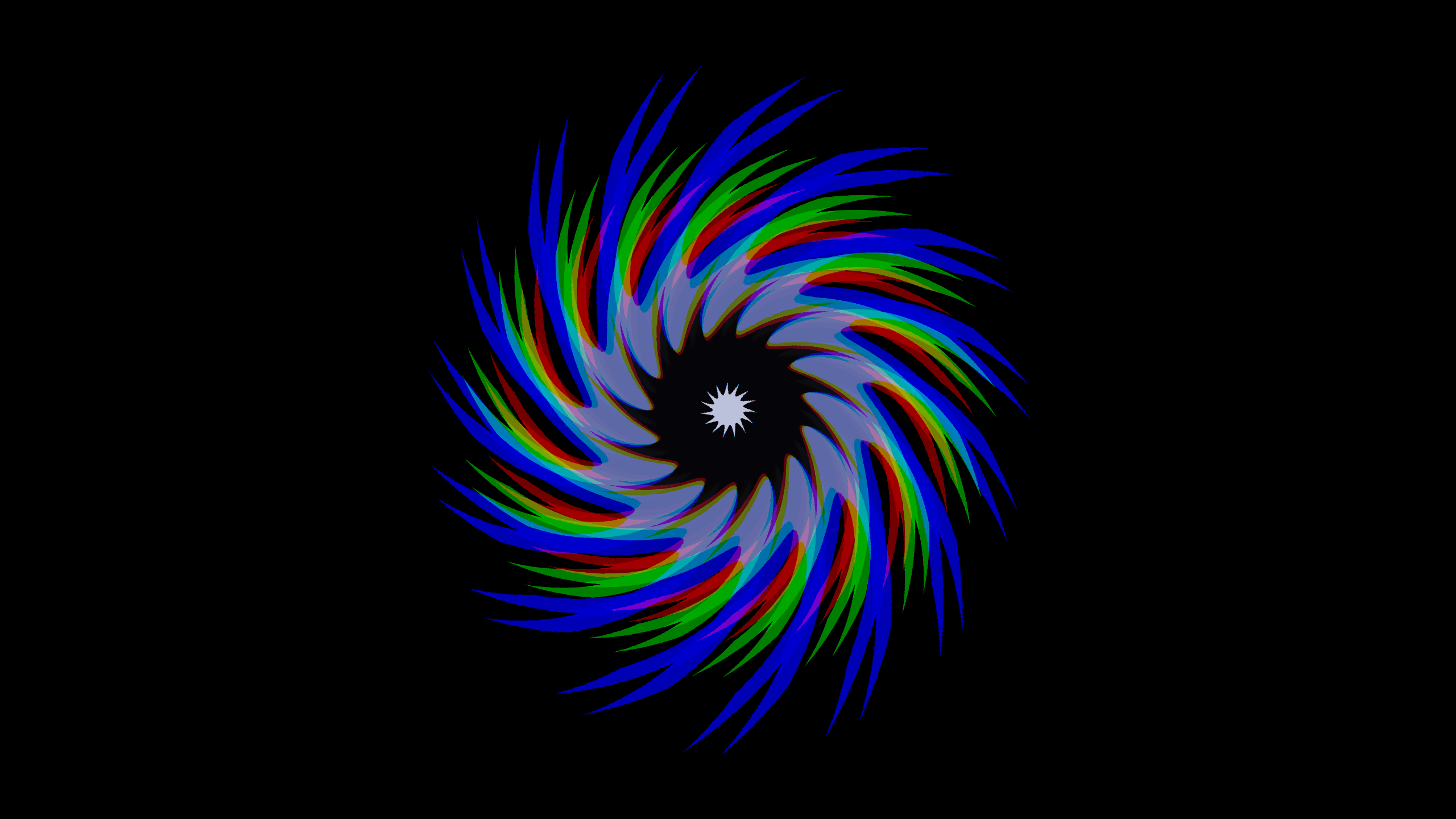 Artistic Digital Art Swirl 2560x1440