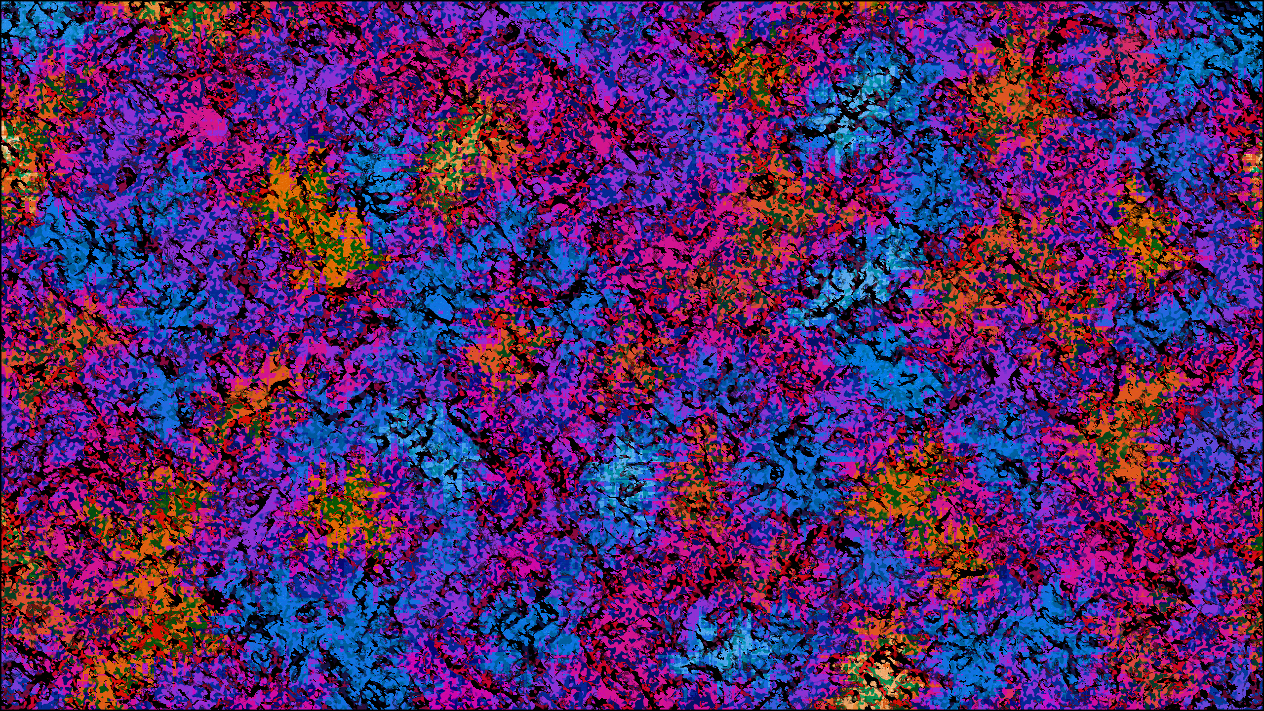 Abstract Digital Art Trippy Psychedelic Brightness 2560x1440