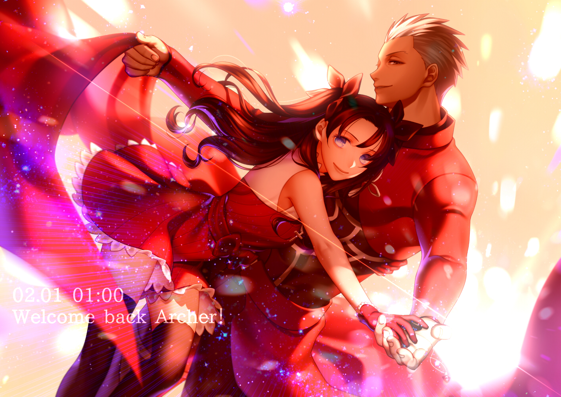 Fate Grand Order Tohsaka Rin Archer Fate Grand Order 1920x1359