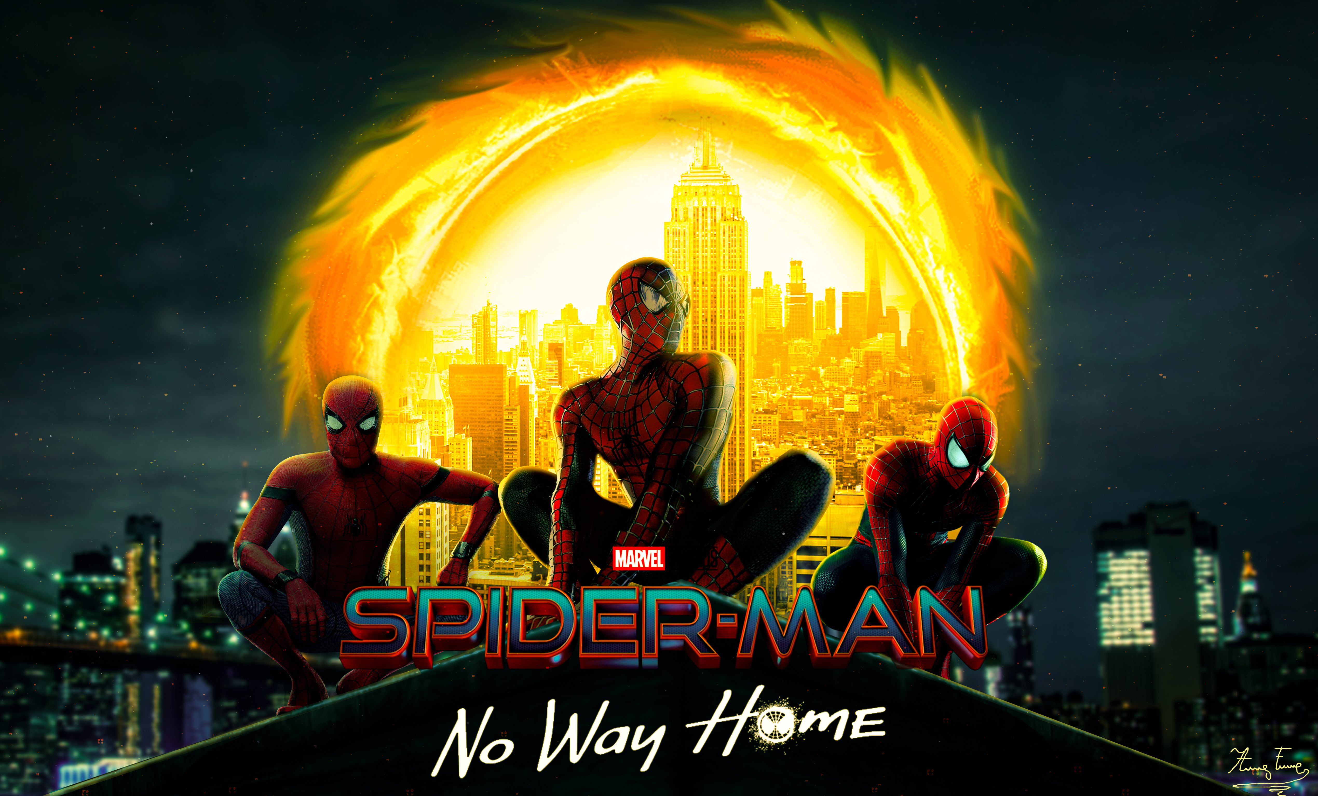 Spiderman No Way Home Spiderverse Superhero Movies Digital No Way Home Marvel Cinematic Universe Son 5078x3070