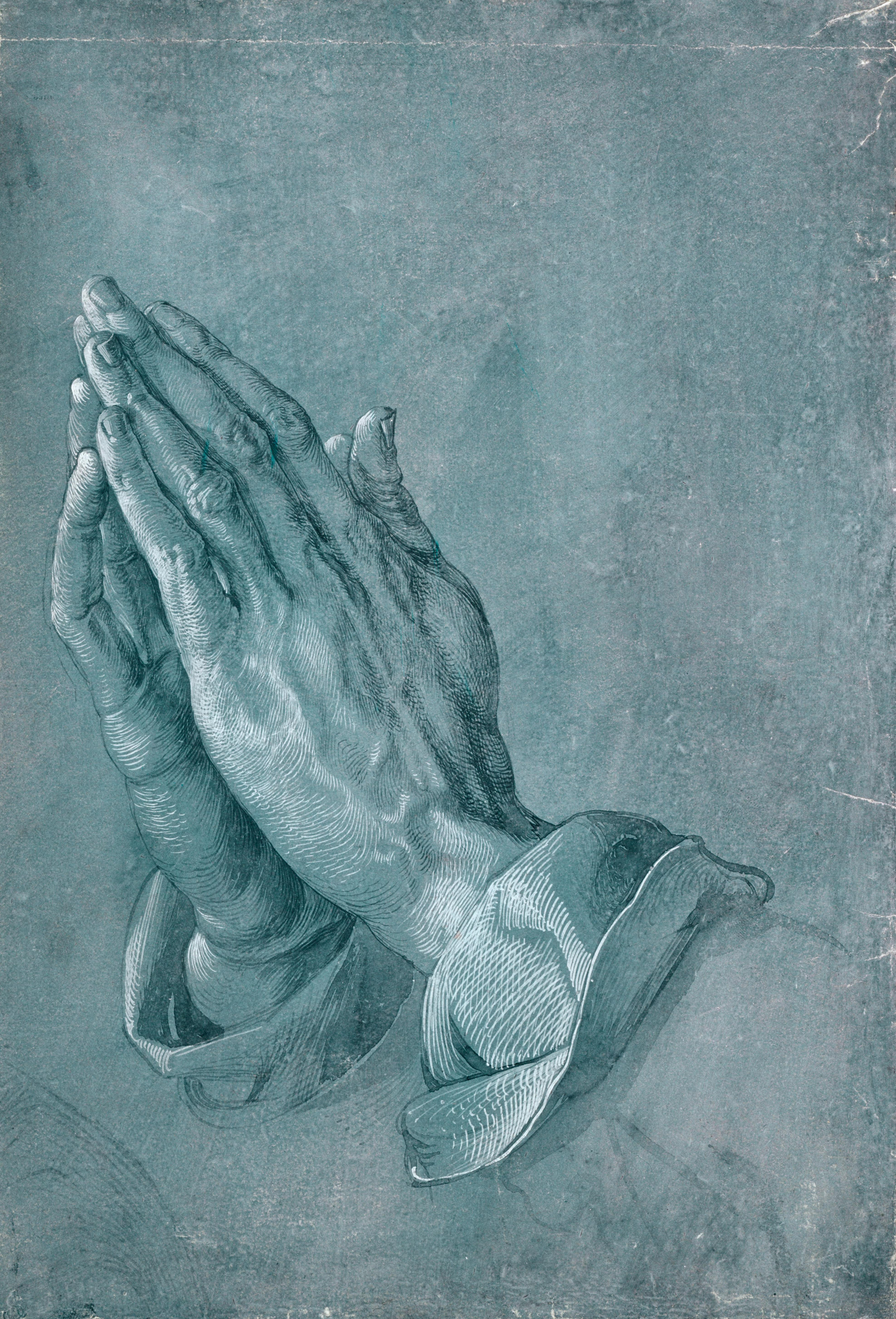 Albrecht Durer Illustration Artwork Hand Gesture Hands Prayer Praying Ink Litography 3931x5787