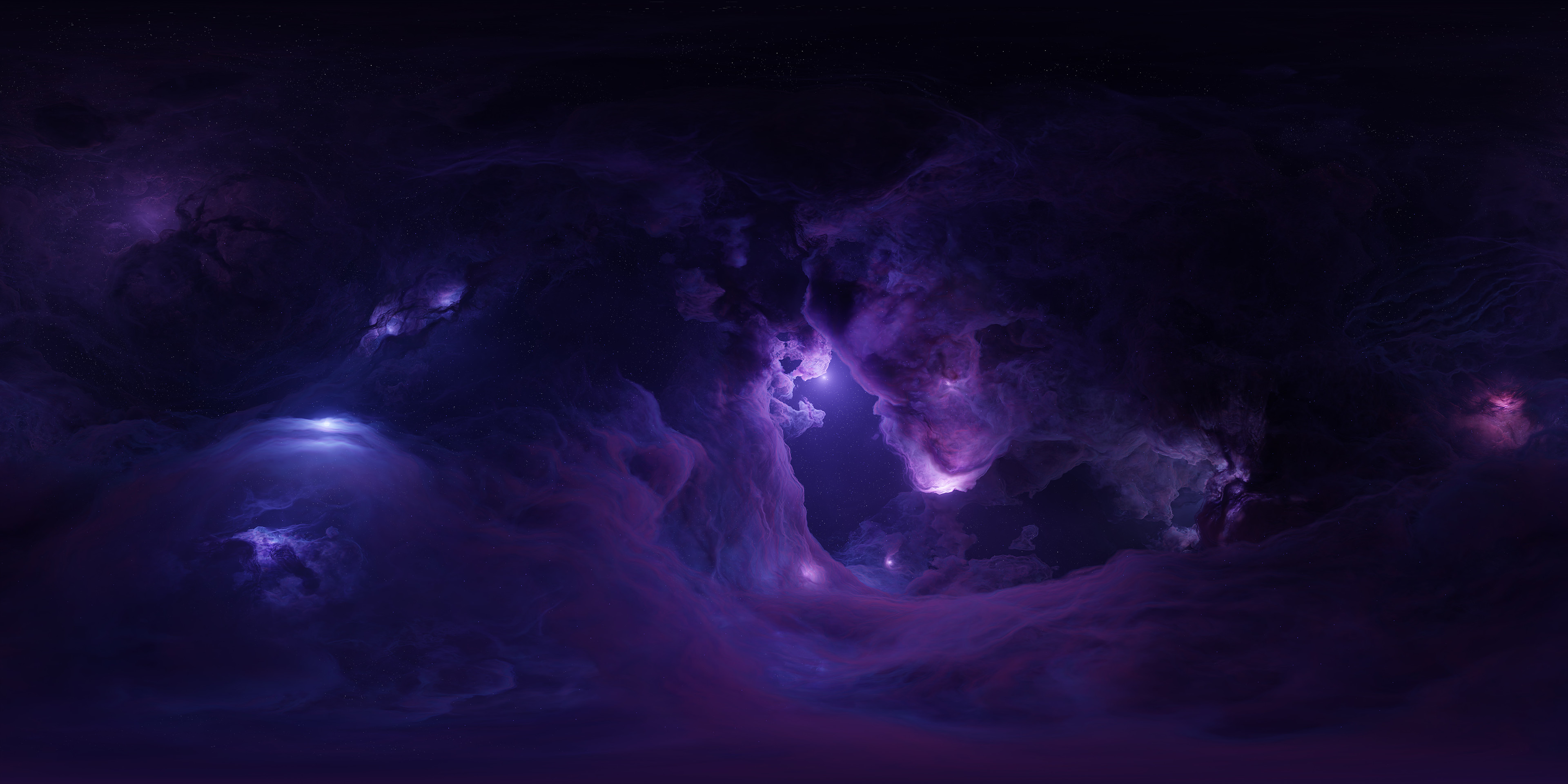 Sci Fi Nebula 3840x1920