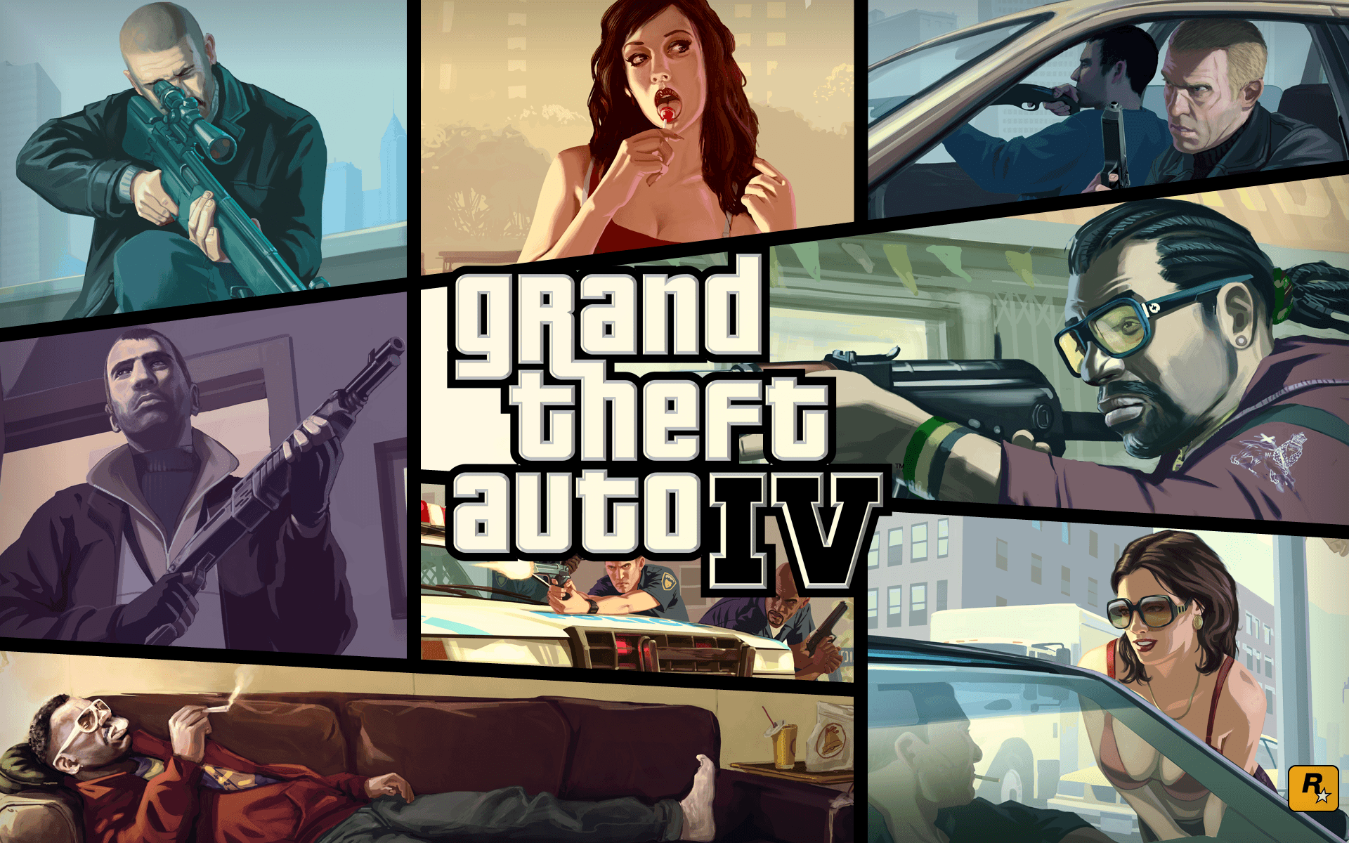 Grand Theft Auto Iv 1920x1200