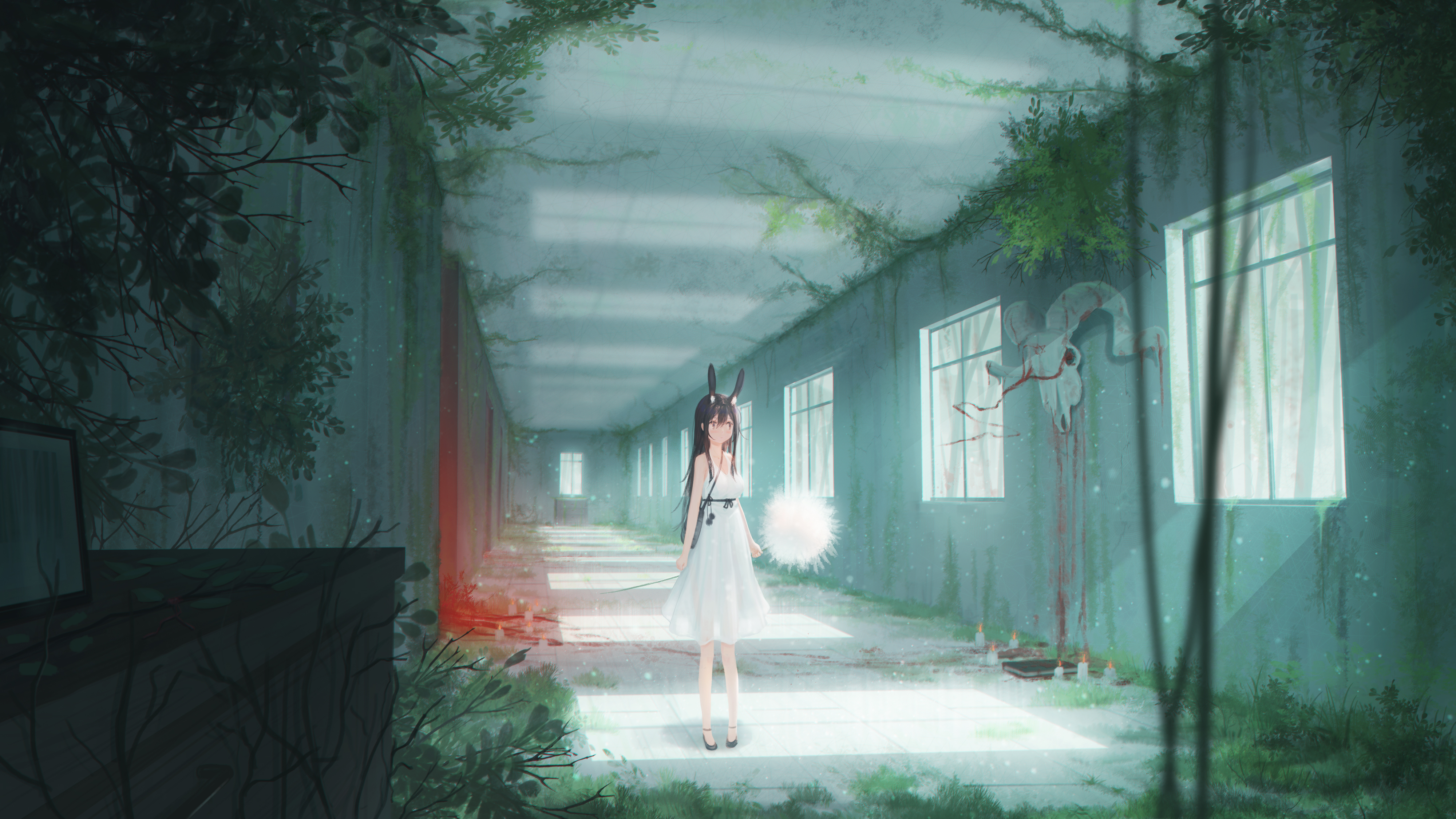Anime Anime Girls Yao Ren Gui Artwork 4000x2250
