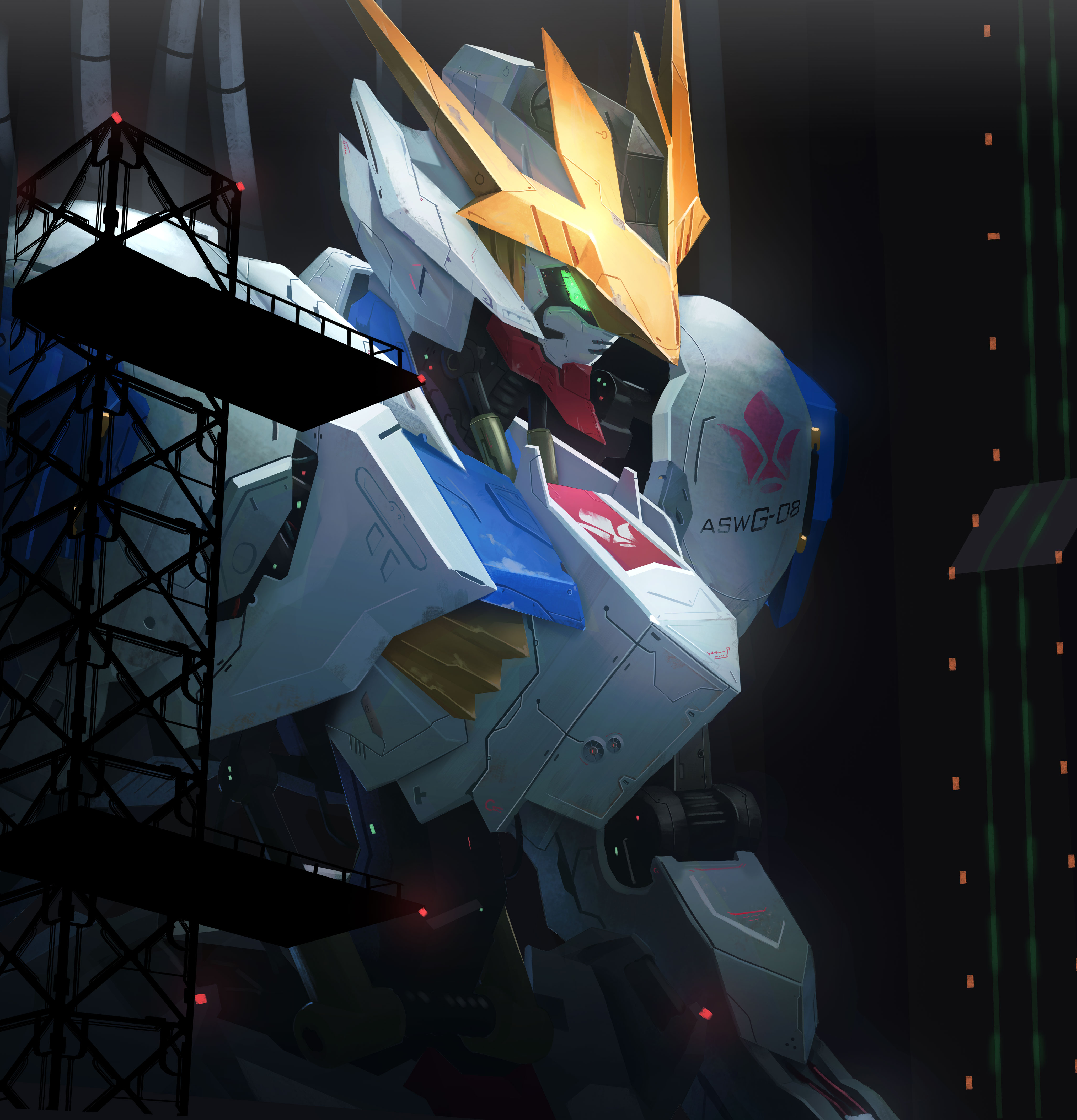 Gundam Barbatos Wallpapers  Wallpaper Cave