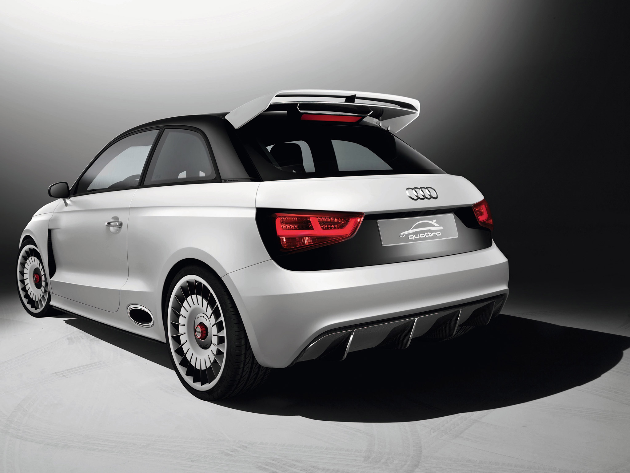 Audi Car Sportback Supermini White Car 2048x1536