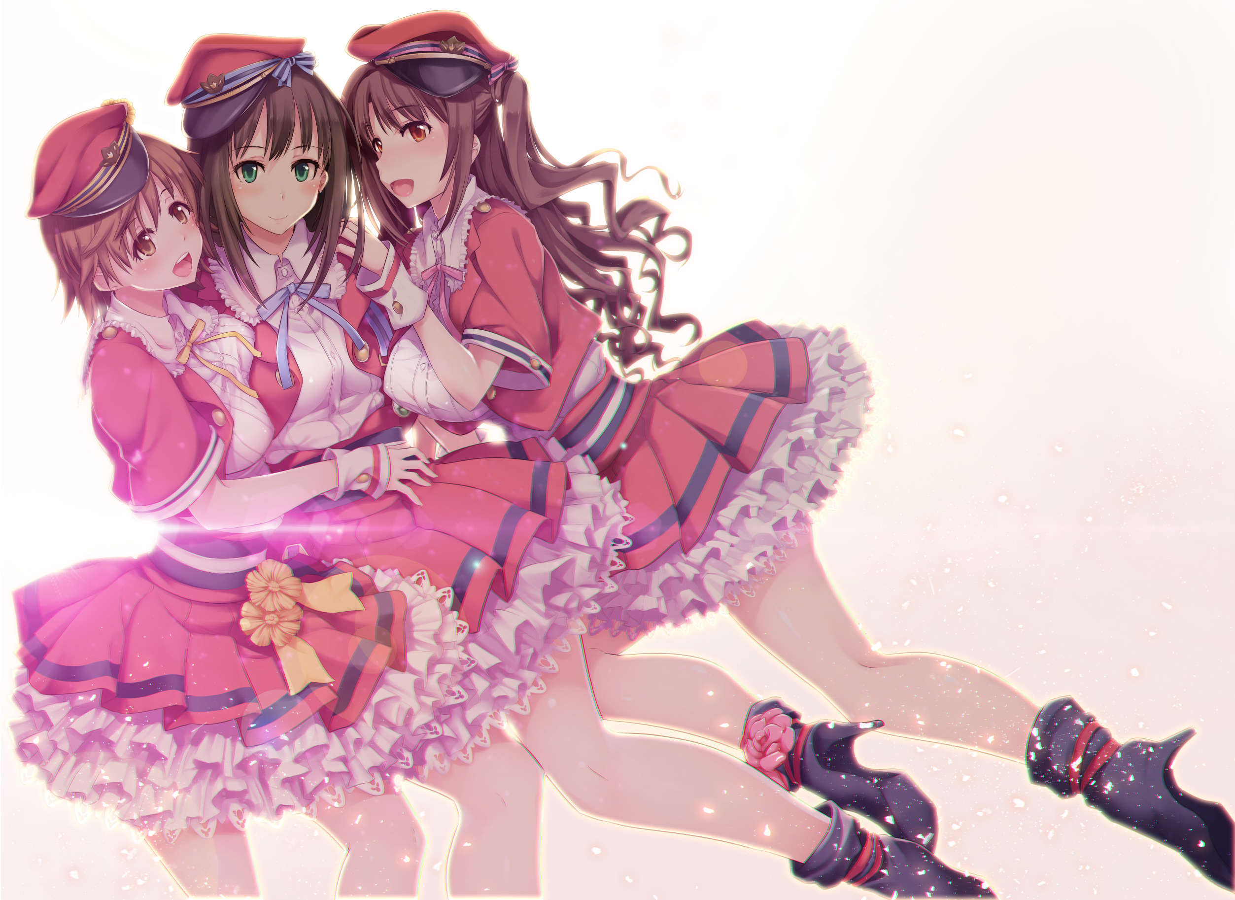 Ouma Tokiichi THE IDOLM STER Cinderella Girls THE IDOLM STER Honda Mio Shibuya Rin Shimamura Uzuki D 2506x1826